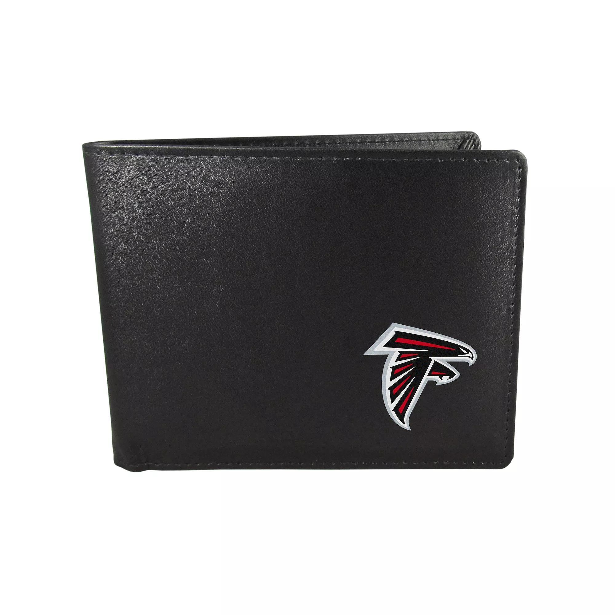 Men's Atlanta Falcons Bi-Fold Wallet, Black Product Image