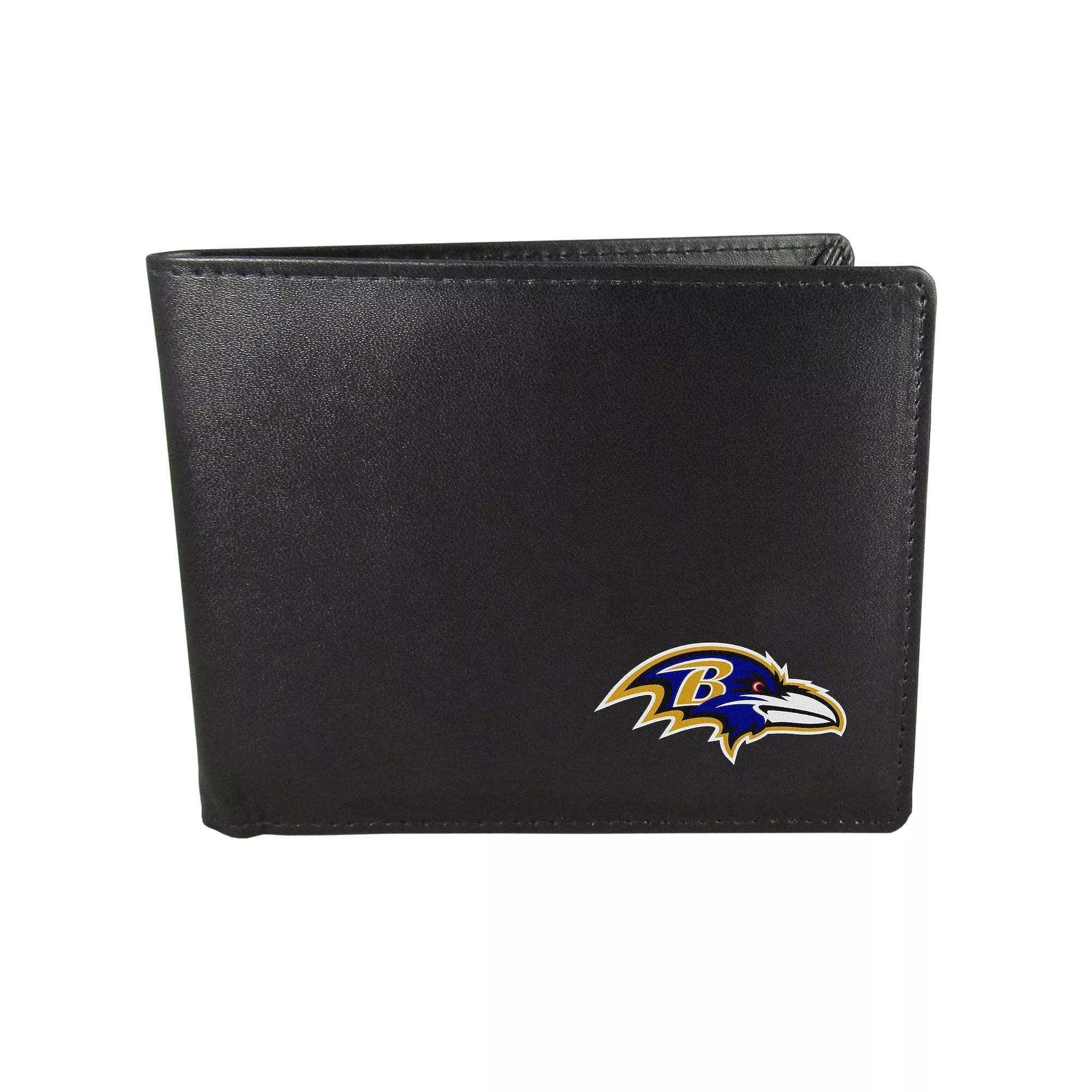 Men's Baltimore Ravens Bi-Fold Wallet, Black Product Image