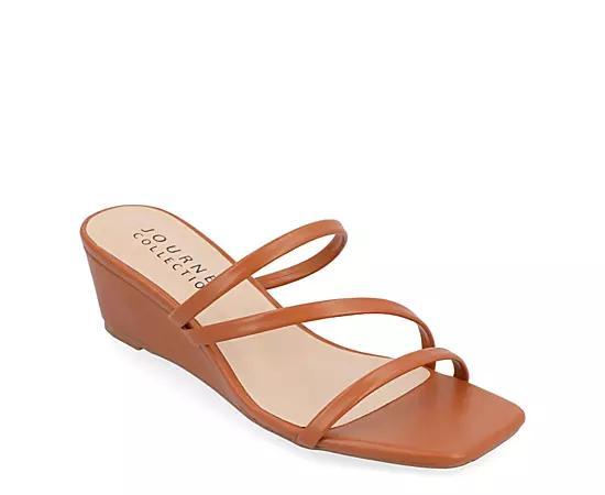 Journee Takarah Womens Wedge Sandals Product Image