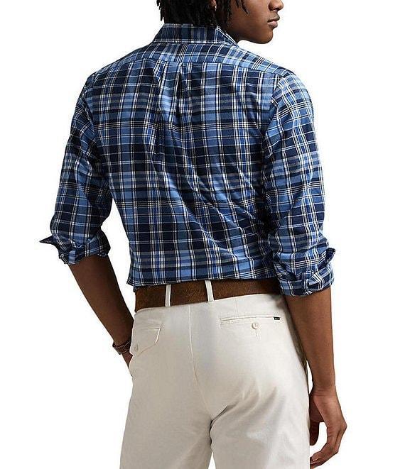 Polo Ralph Lauren Classic Fit Performance Stretch Long Sleeve Woven Shirt Product Image