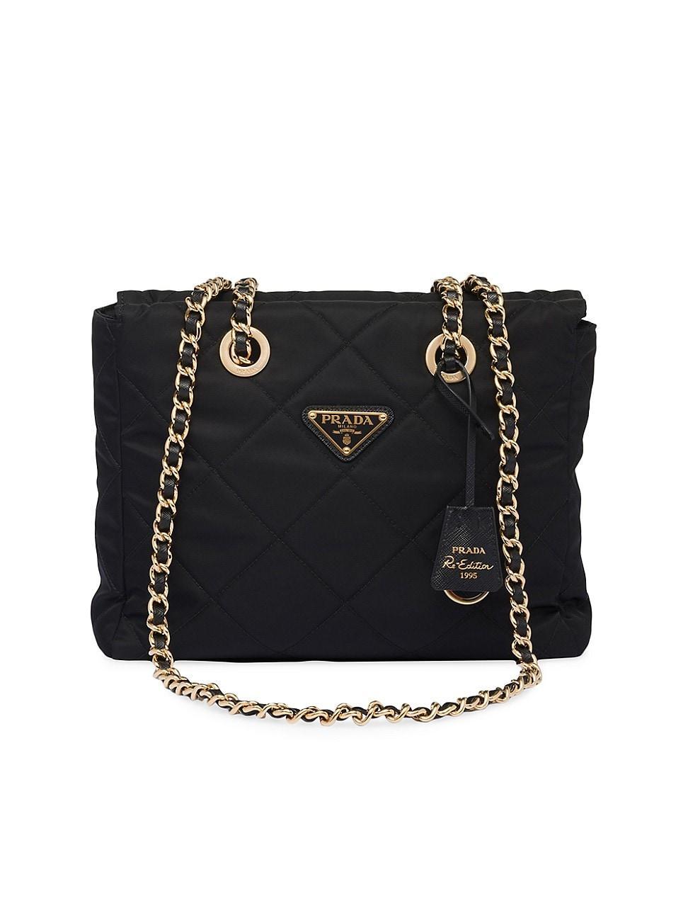 Womens Re-Edition 1995 Chaine Medium Re-Nylon Tote Bag Product Image