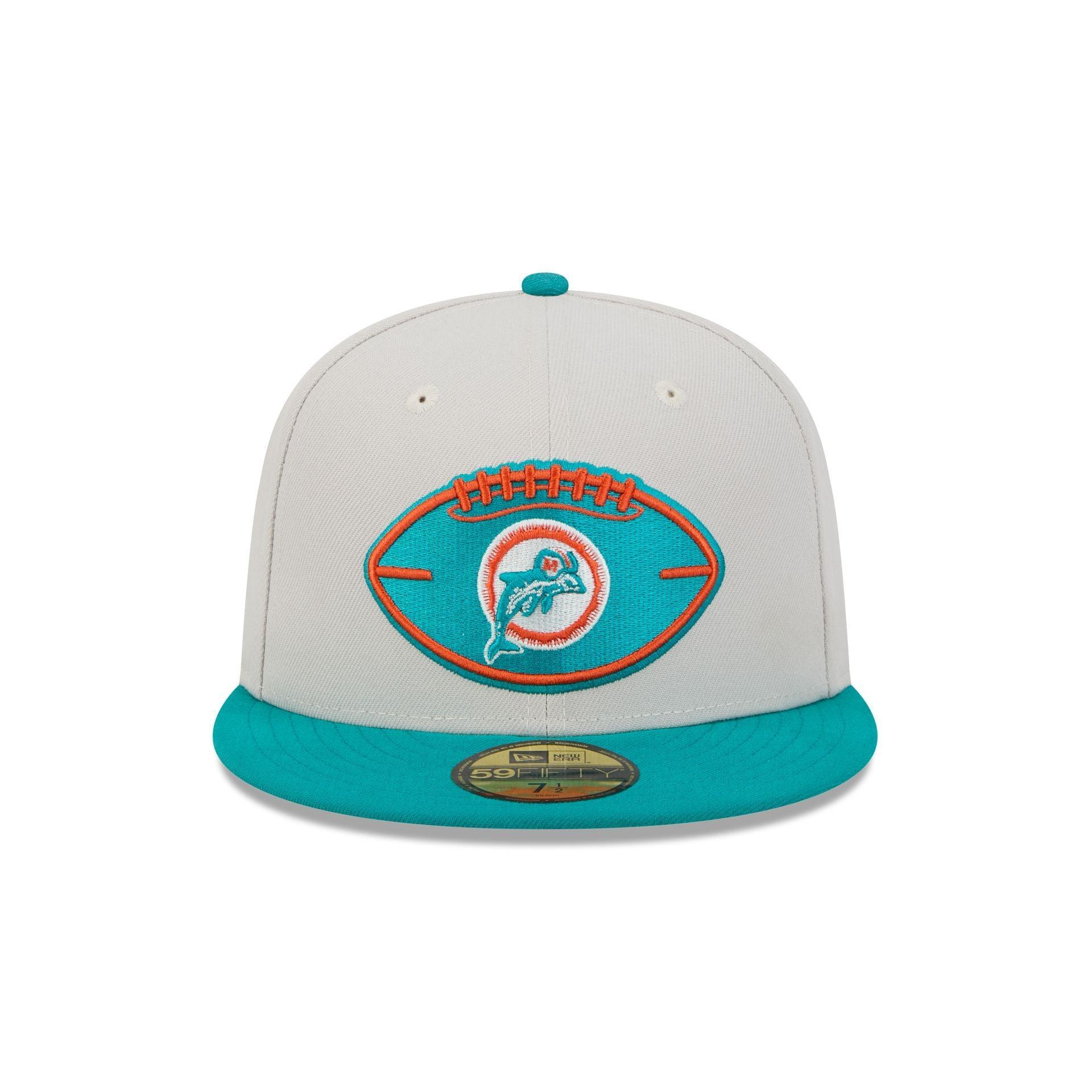 Miami Dolphins 2024 Historic Sideline 59FIFTY Fitted Hat Male Product Image