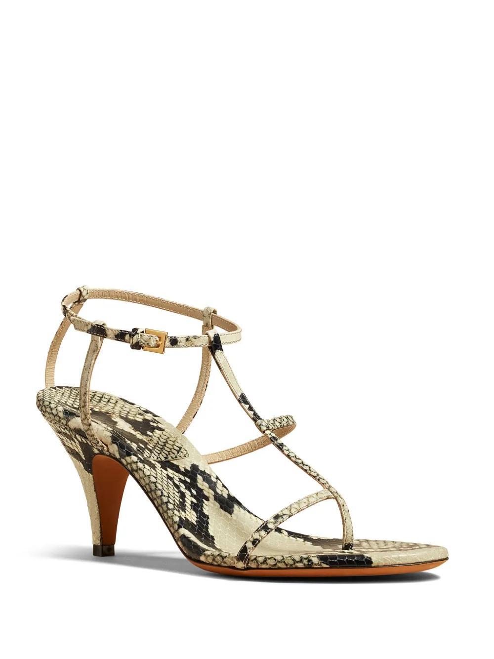 The Jones 75mm leather sandals Product Image