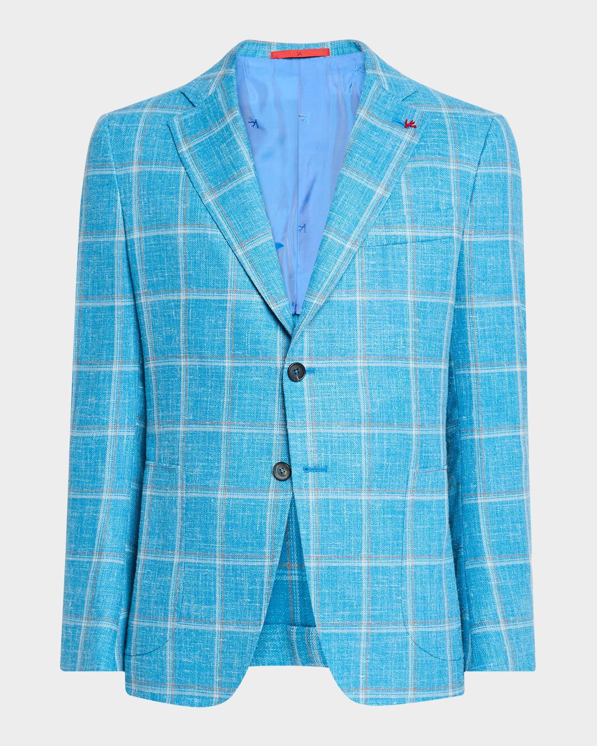 Mens Windowpane Sport Coat Product Image