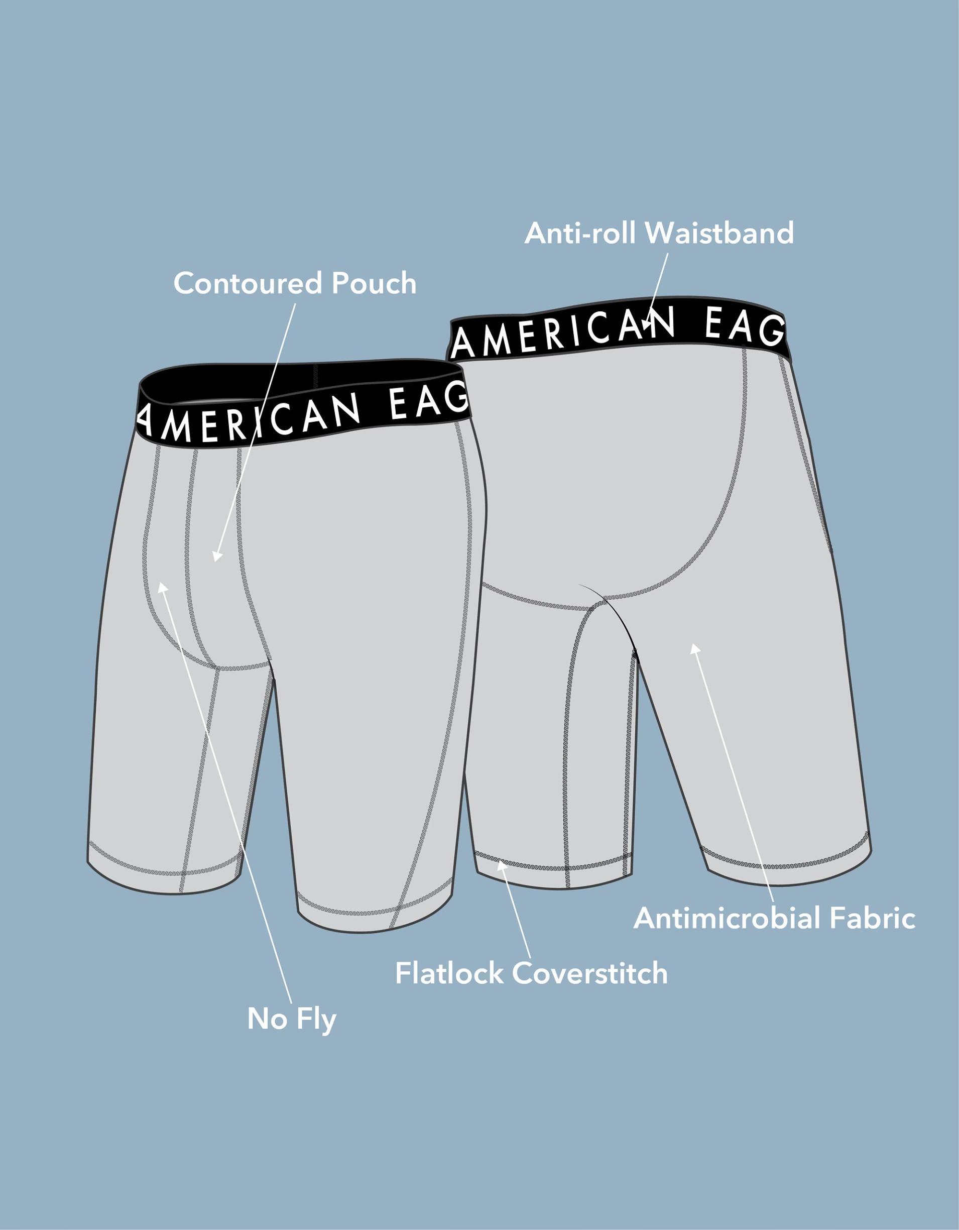AEO Men's 8" Flex Boxer Brief Product Image