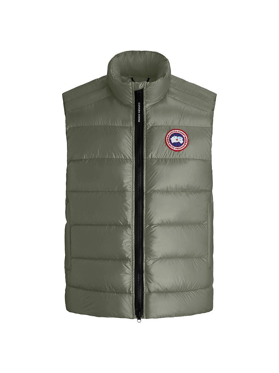 Mens Crofton Quilted Down Vest Product Image