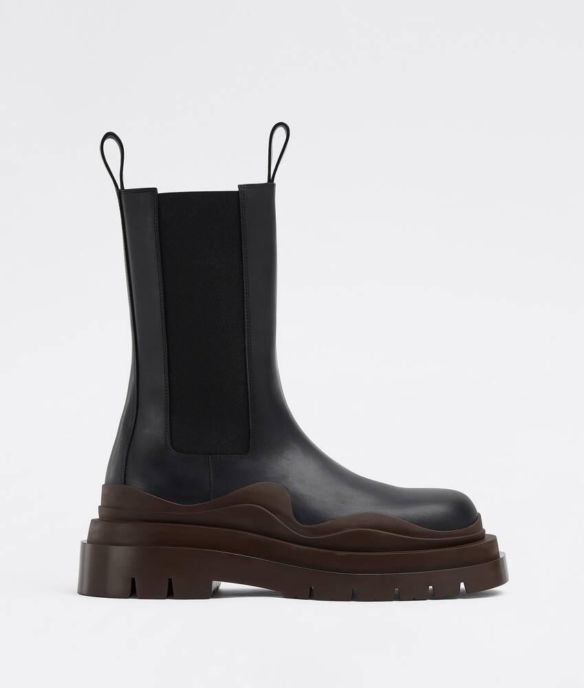Women's Tire Chelsea Boot in Black / Ebony Product Image