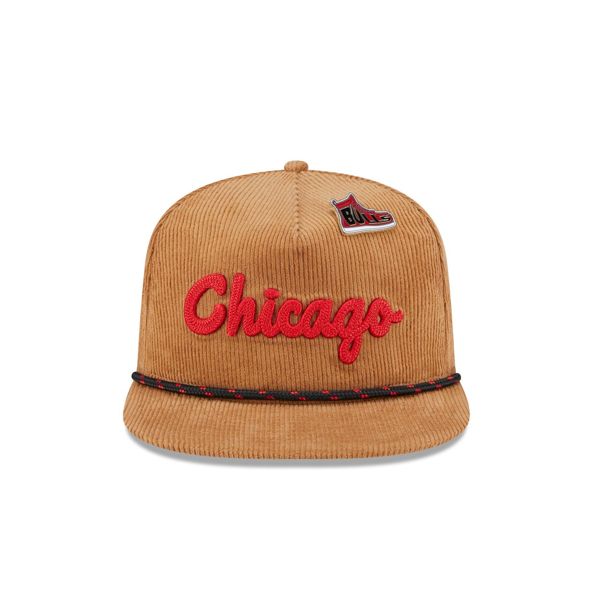 Chicago Bulls 2025 All-Star Game Fan Pack Corduroy Golfer Hat Male Product Image