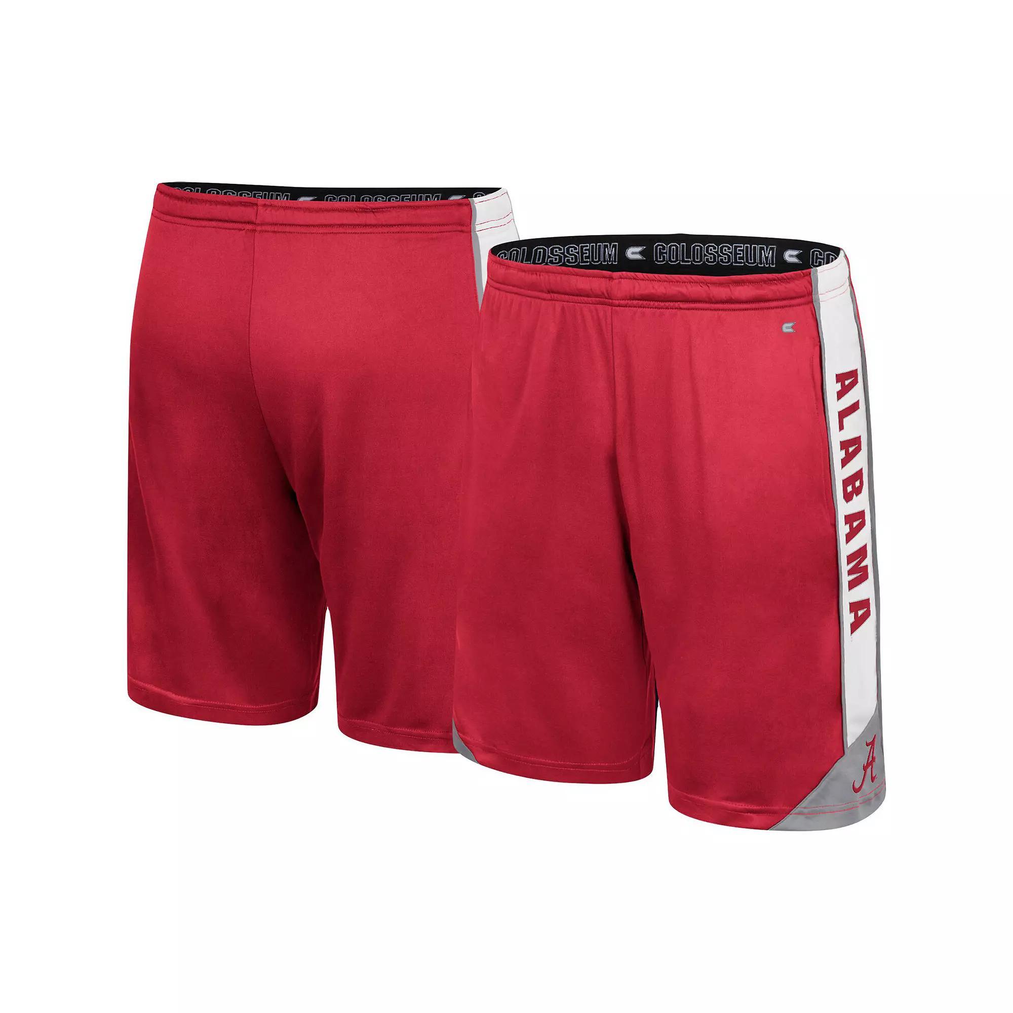 Men's Colosseum Crimson Alabama Crimson Tide Haller Shorts, Size: Medium, Red Product Image