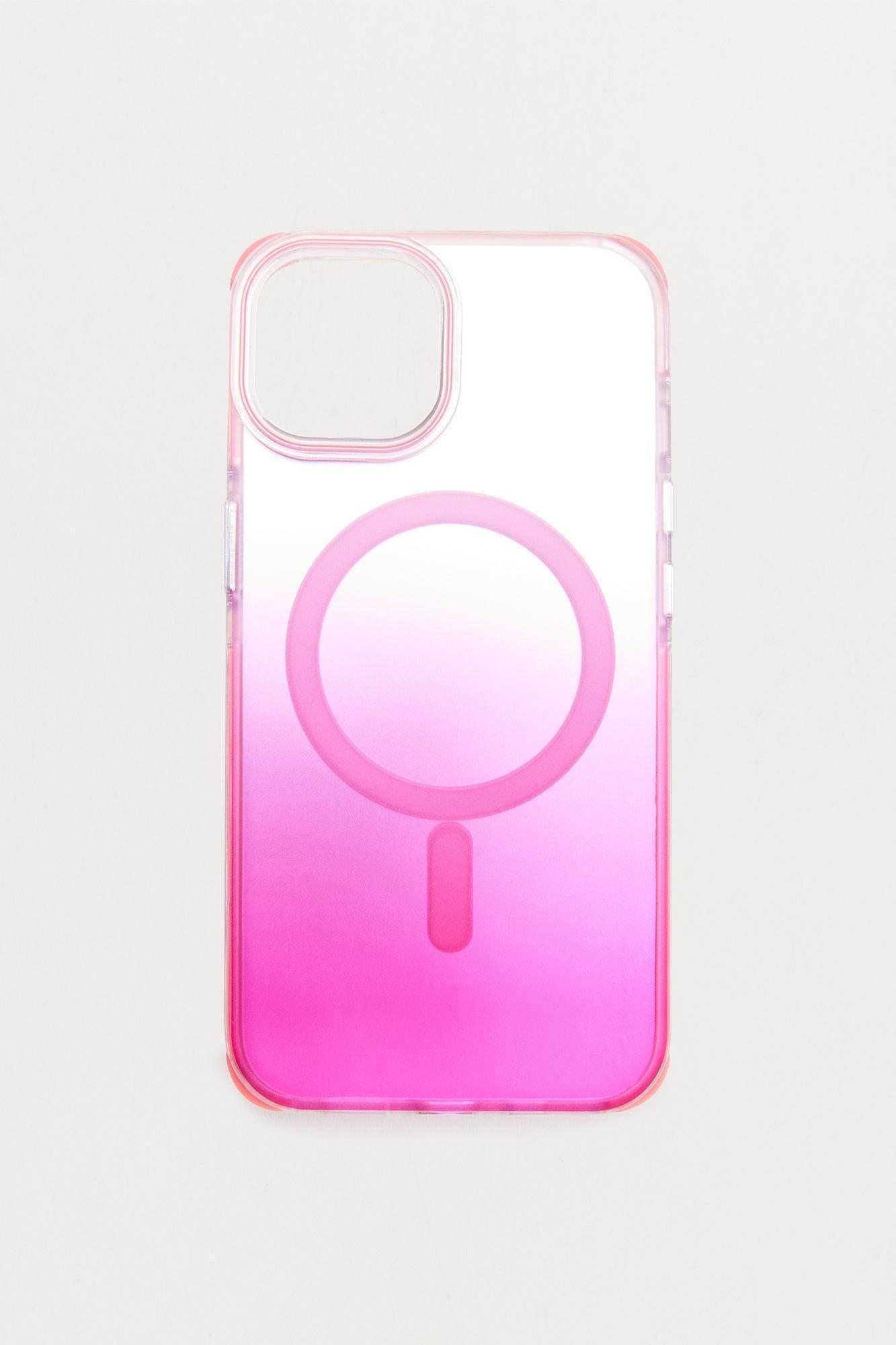 Alanna iPhone 14 Case With Magnet Ring - Pink Product Image