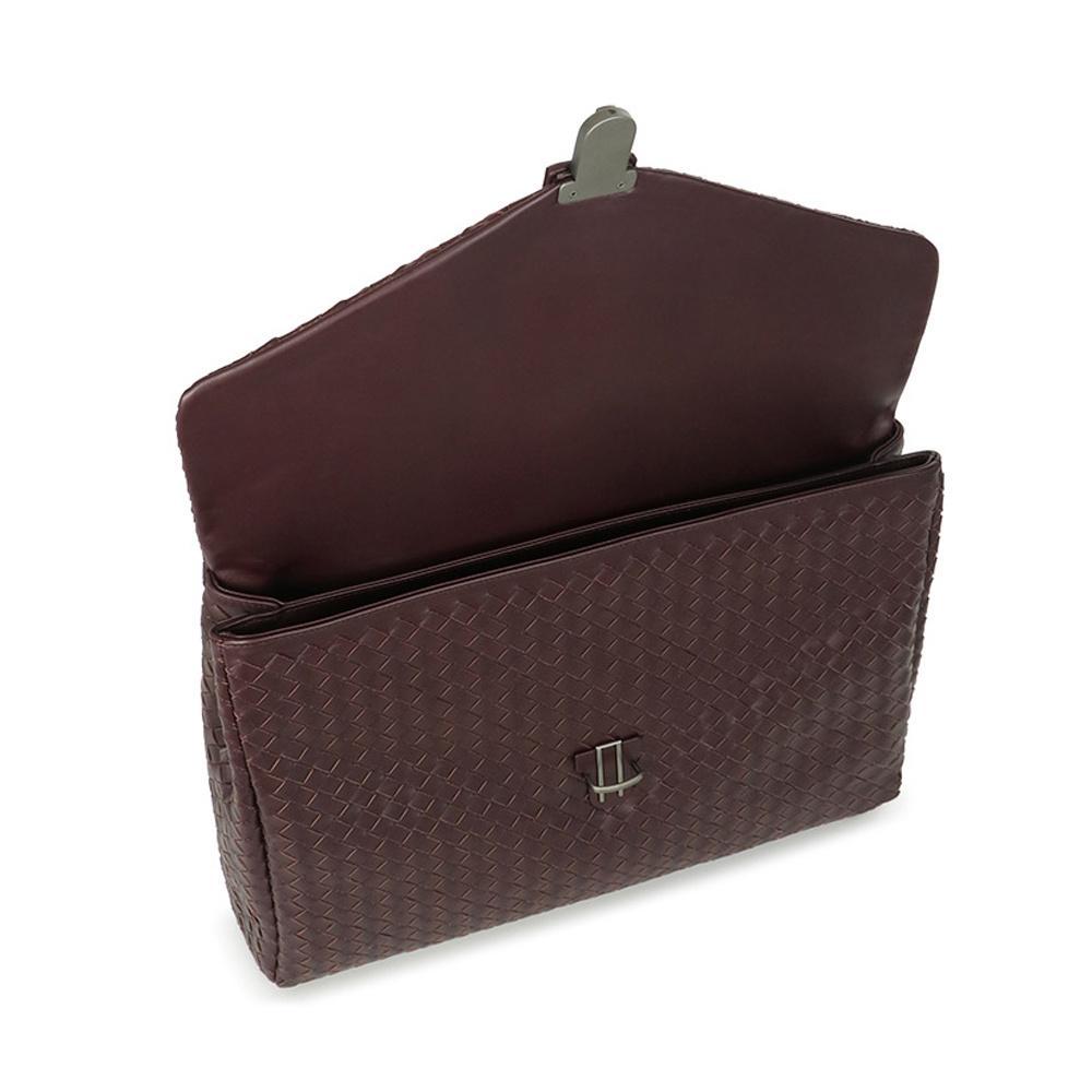 BOTTEGA VENETA Weaving Briefcase In Brown Product Image
