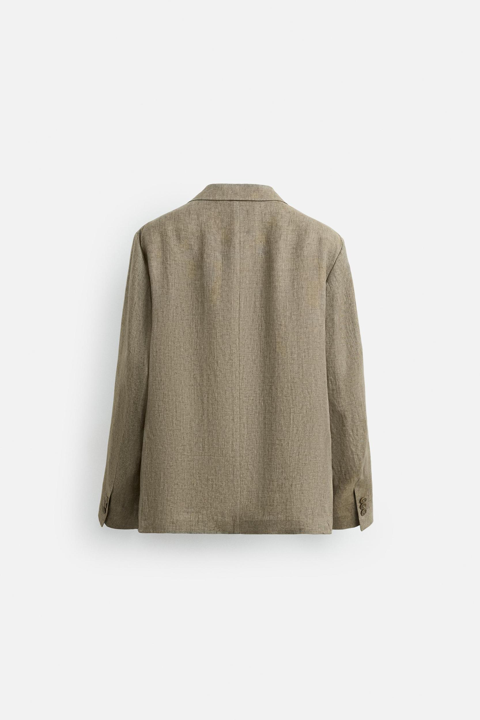 LIMITED EDITION 100% LINEN SUIT BLAZER Product Image
