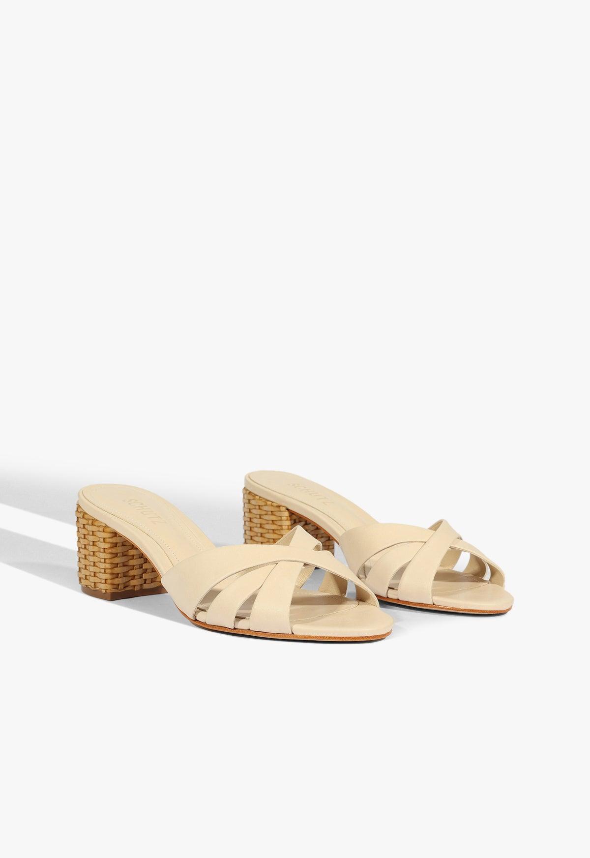 Keefa Straw Mule Sandal Product Image