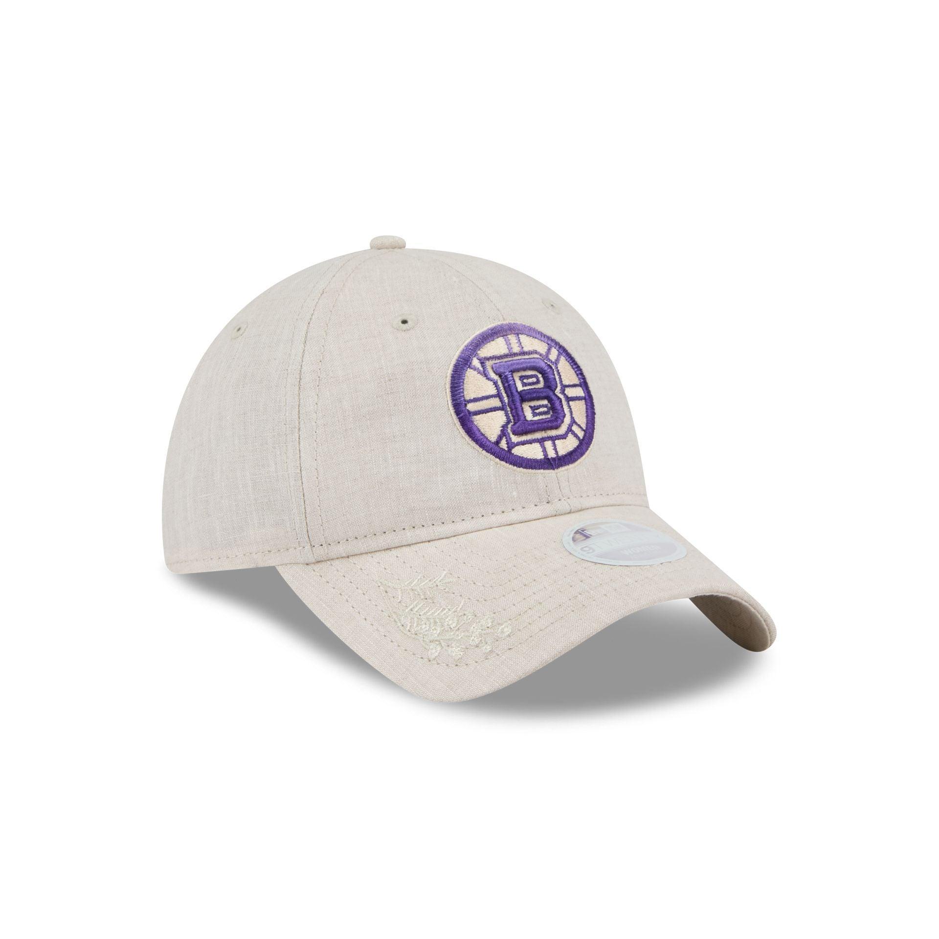 Boston Bruins Floral Women's 9TWENTY Adjustable Hat Female Product Image