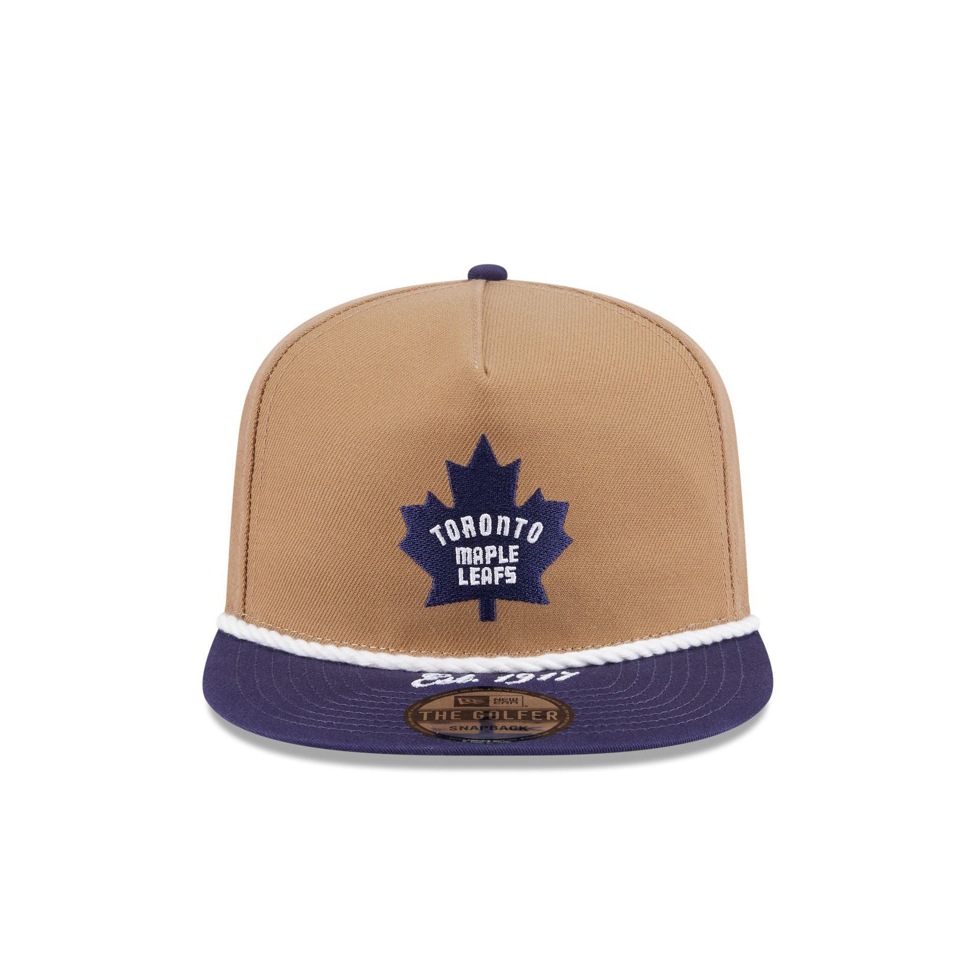Toronto Maple Leafs Khaki Rope Golfer Hat Male Product Image