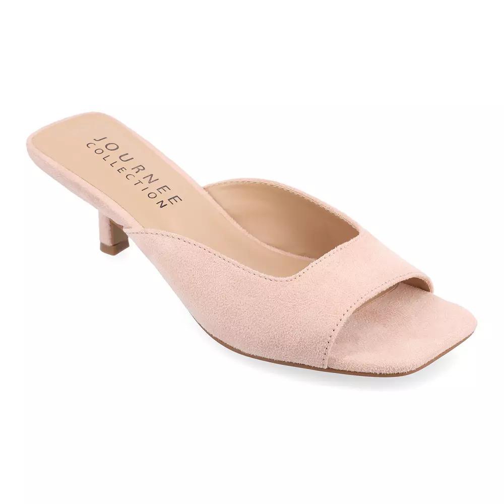 Journee Larna Womens Kitten Sandals Product Image