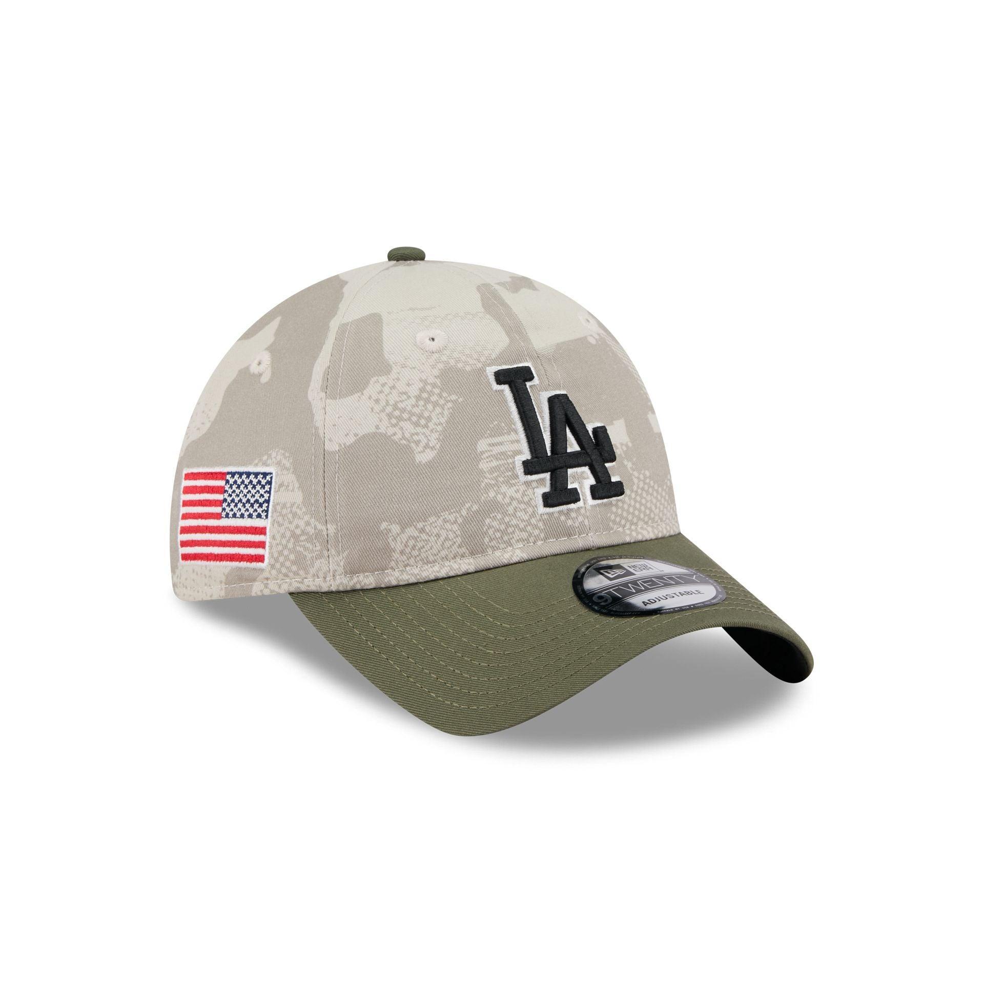 Los Angeles Dodgers Armed Forces Day 2025 9TWENTY Adjustable Hat Male Product Image