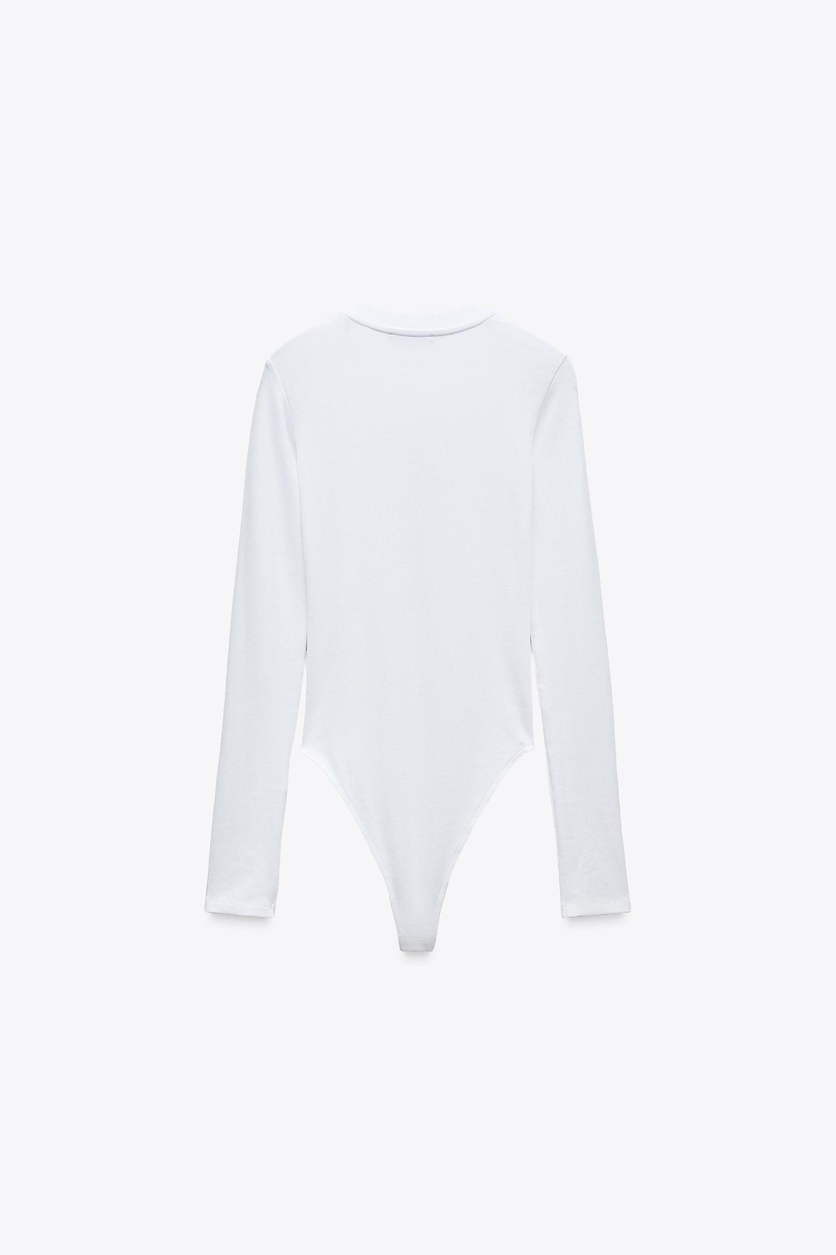 COTTON MODAL BODYSUIT Product Image