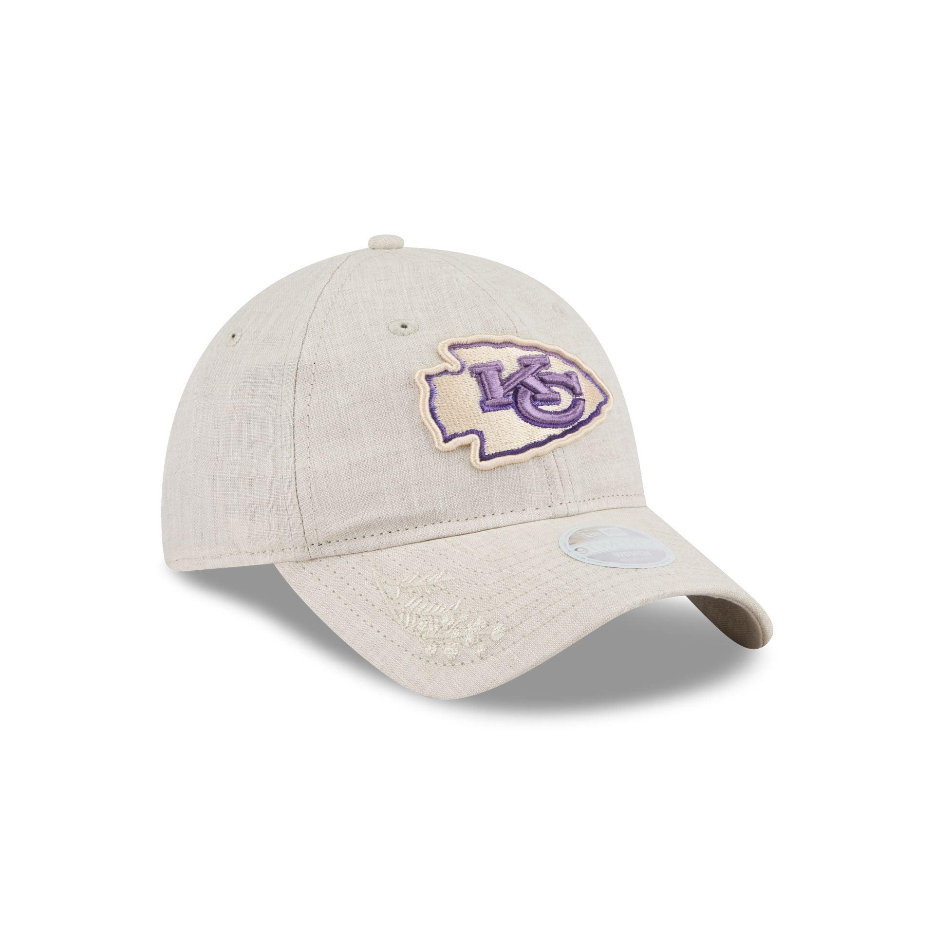 Kansas City Chiefs Floral Women's 9TWENTY Adjustable Hat Female Product Image