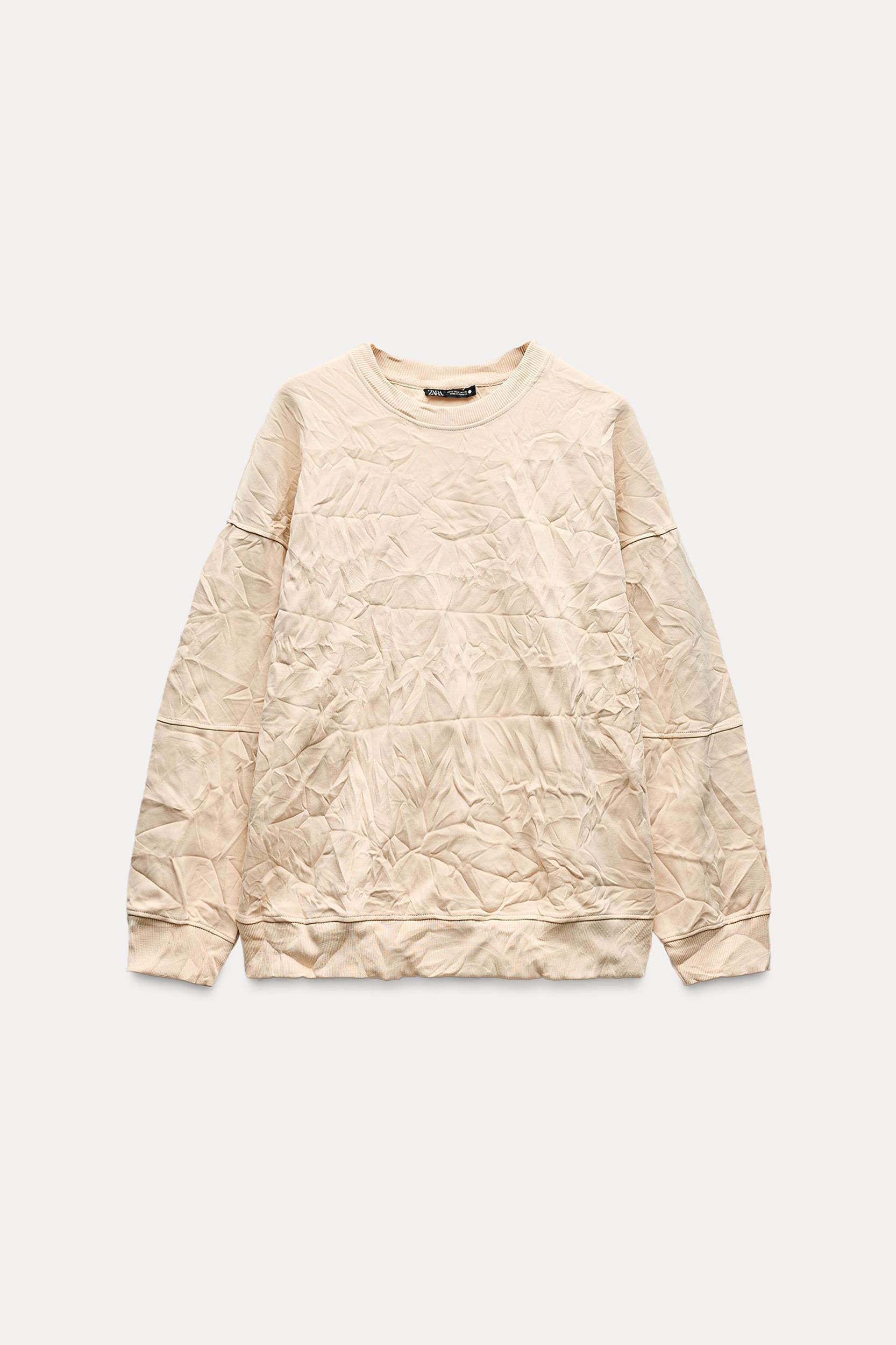 WRINKLED SWEATSHIRT Product Image