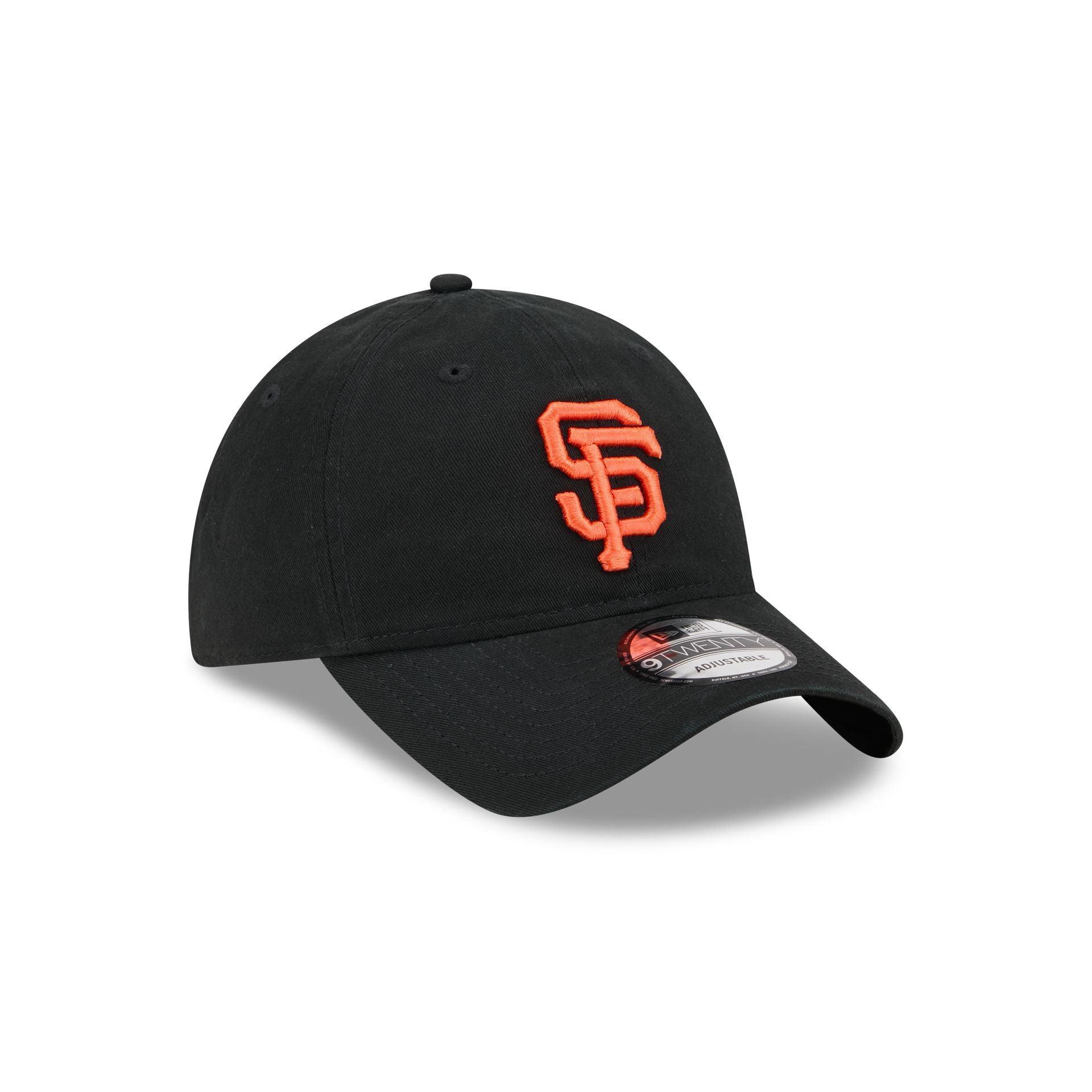 San Francisco Giants Black 9TWENTY Adjustable Hat Male Product Image