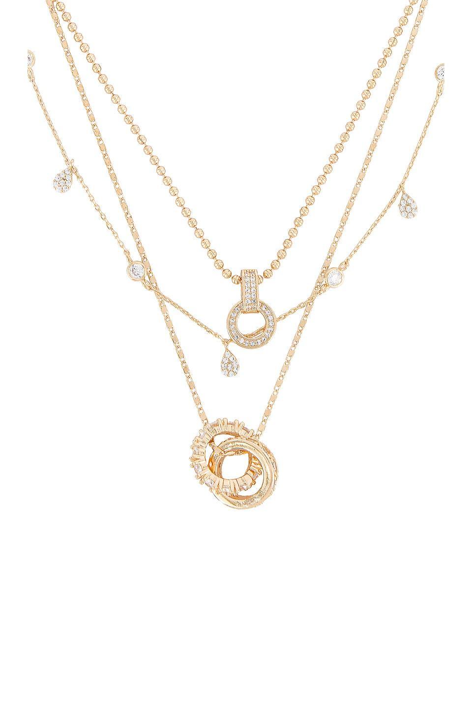 Layered Pendant Necklace Ettika Product Image
