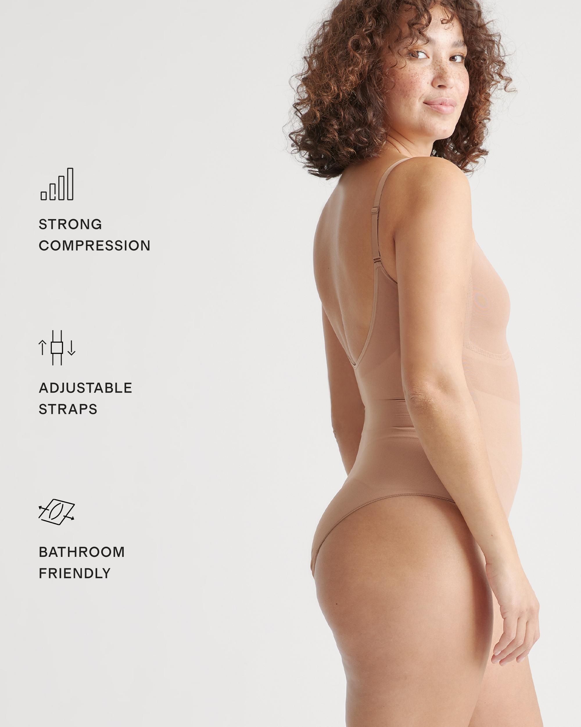 Quince | Women's Sculpting Bodysuit Size XL, Nylon/Spandex Product Image