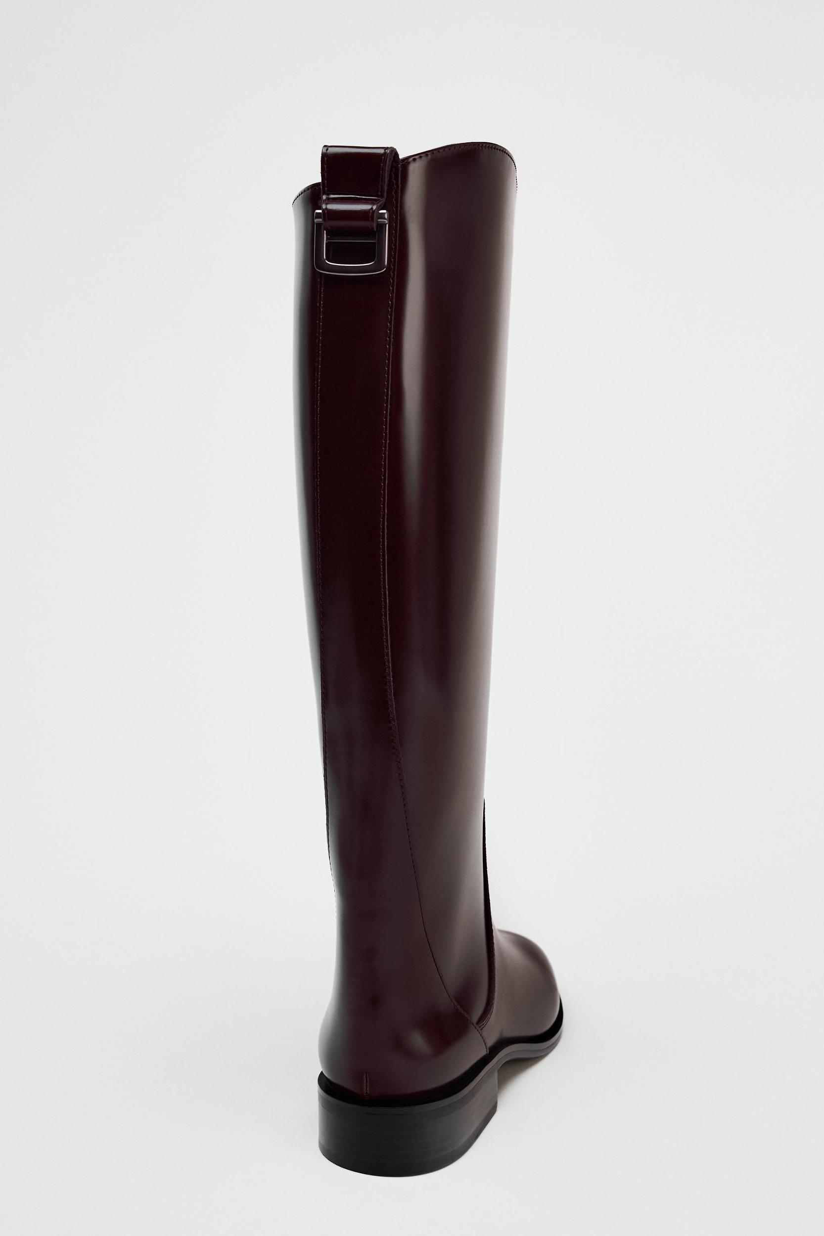 TALL SHAFT FLAT BOOTS Product Image
