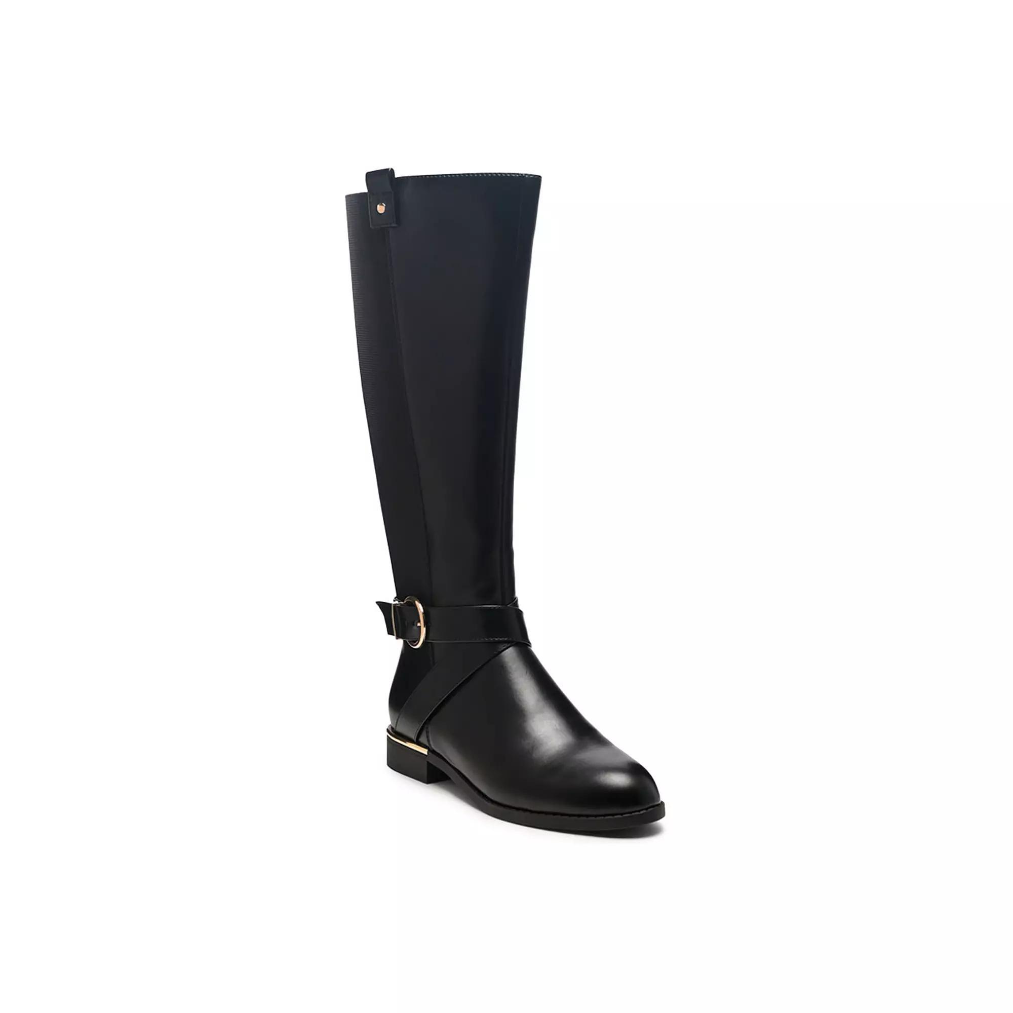 London Rag Snowd Beat Chill Women's Knee-High Boots, Size: 7, Black Product Image