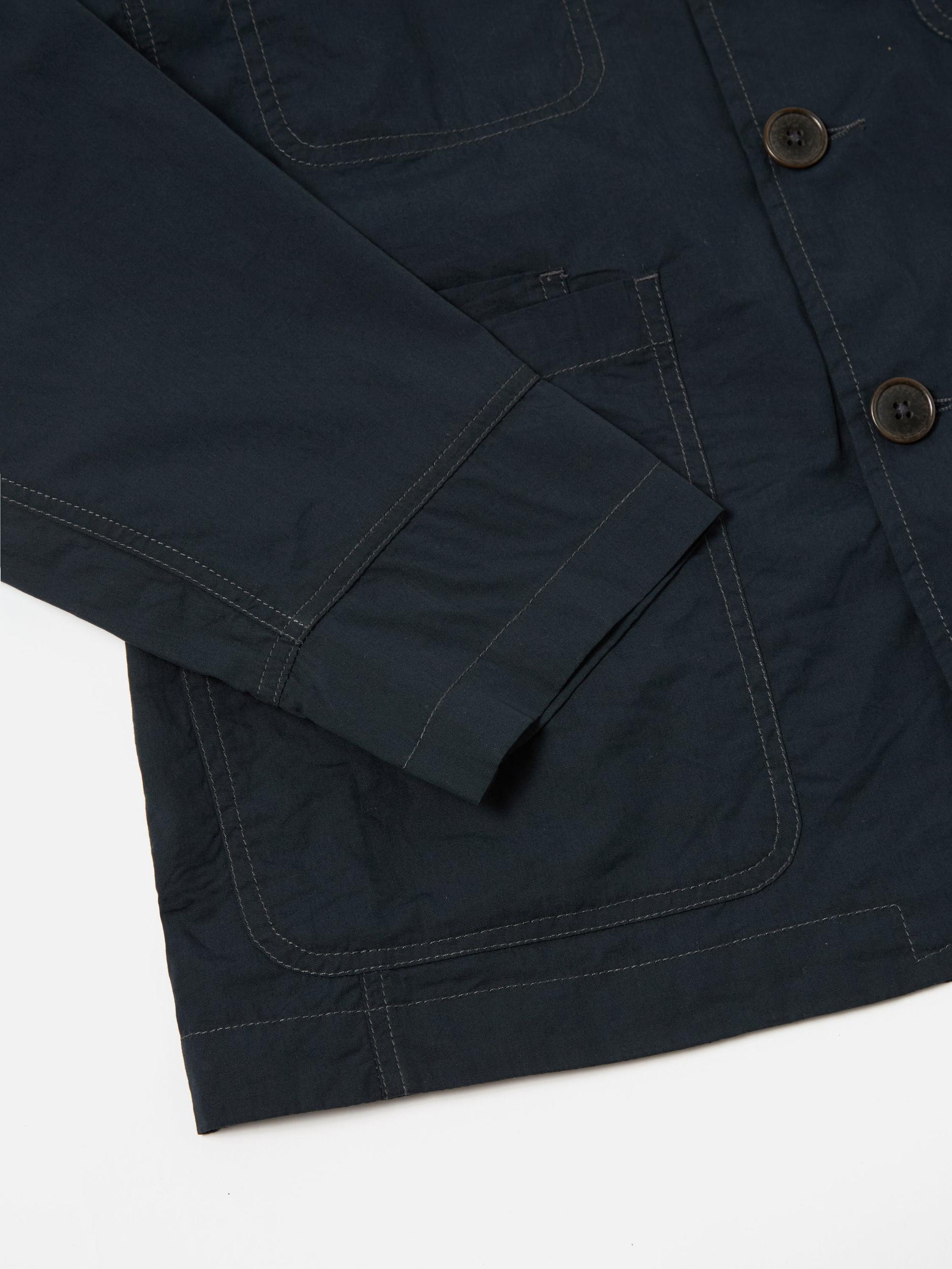 Navy Broad Cloth Original Bakers Jacket Product Image