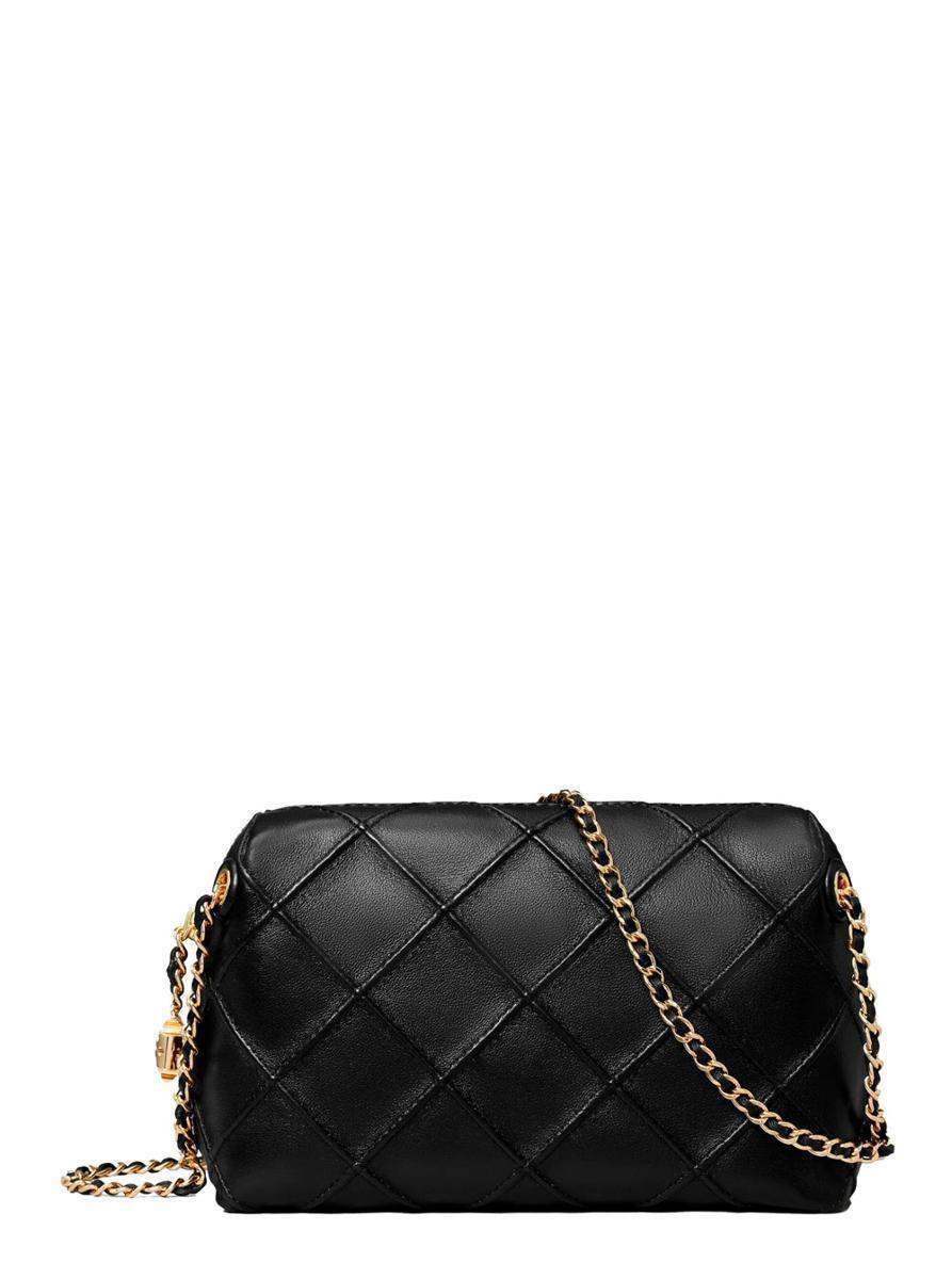 TORY BURCH Fleming Small Crossbody Bag Crossbody Bags Black Product Image