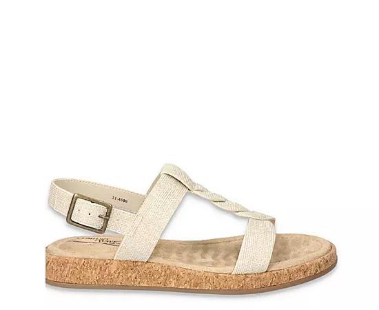 Easy Street Tampa Platform Women's Comfort Sandals, Size: 9.5, Blue Product Image