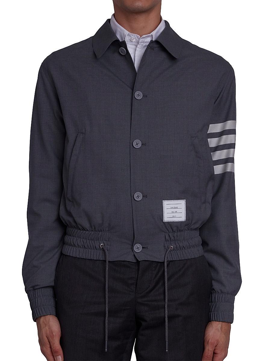 Mens Four-Bar Blouson Jacket Product Image