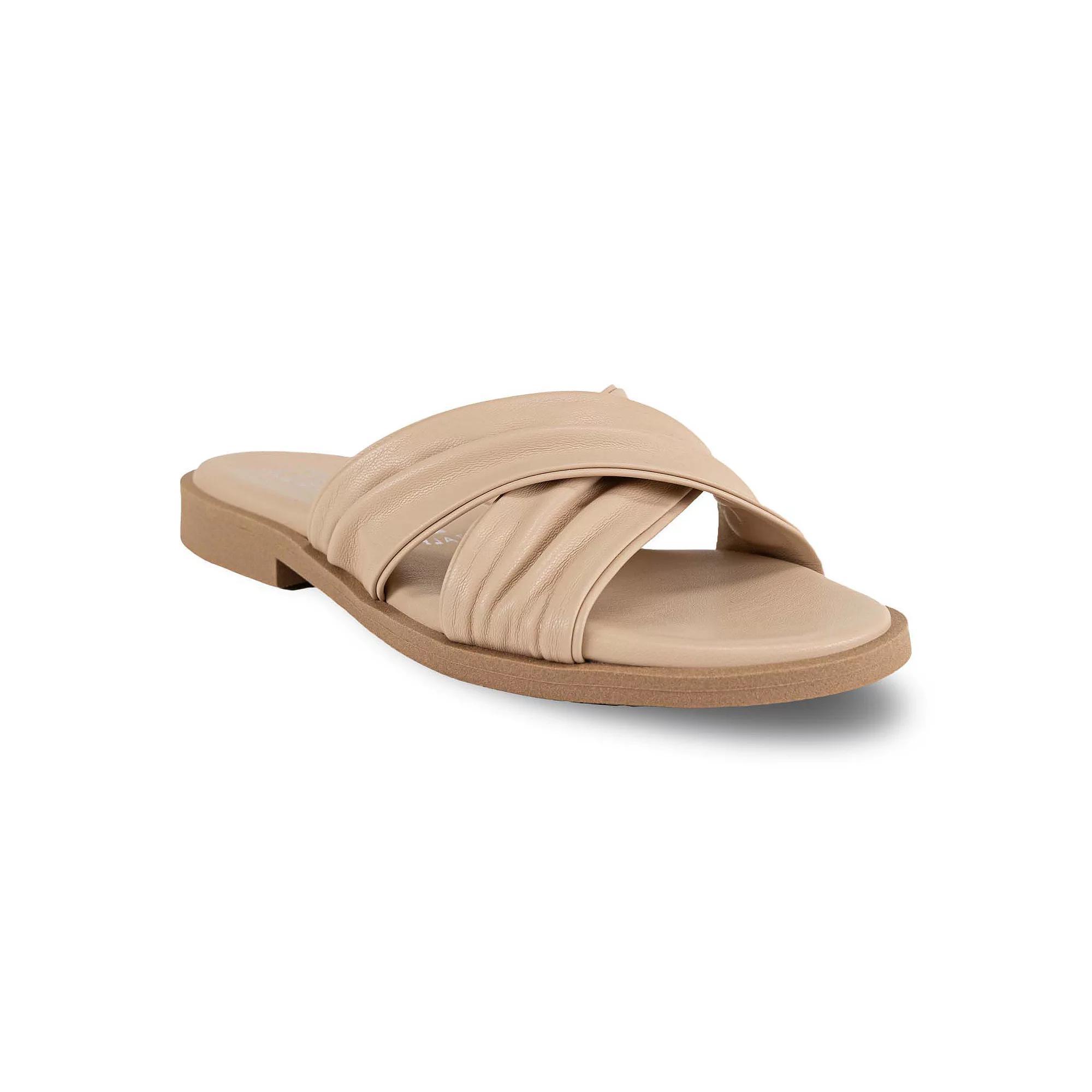 Italian Shoemakers Hachi Women's Slide Sandals, Size: 11, Brown Product Image