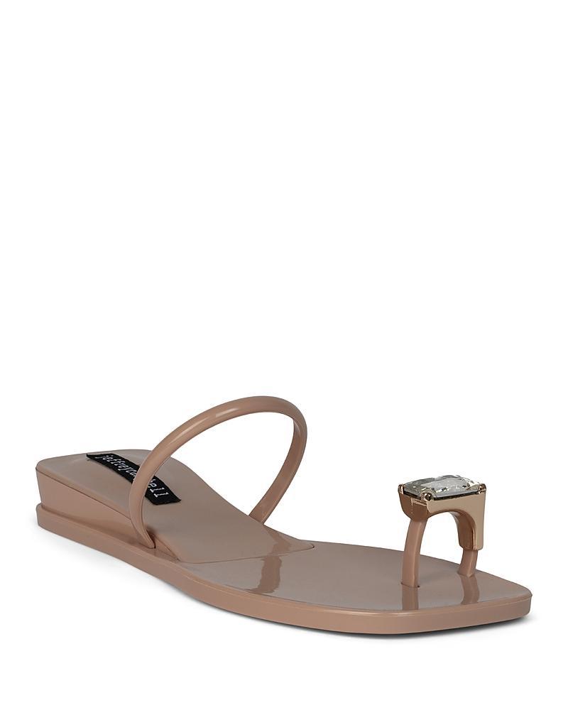 Jeffrey Campbell Womens Balia Jelly Thong Flats Product Image