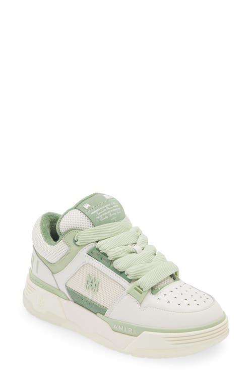 Mens MA-1 Leather & Mesh Low-Top Sneakers Product Image