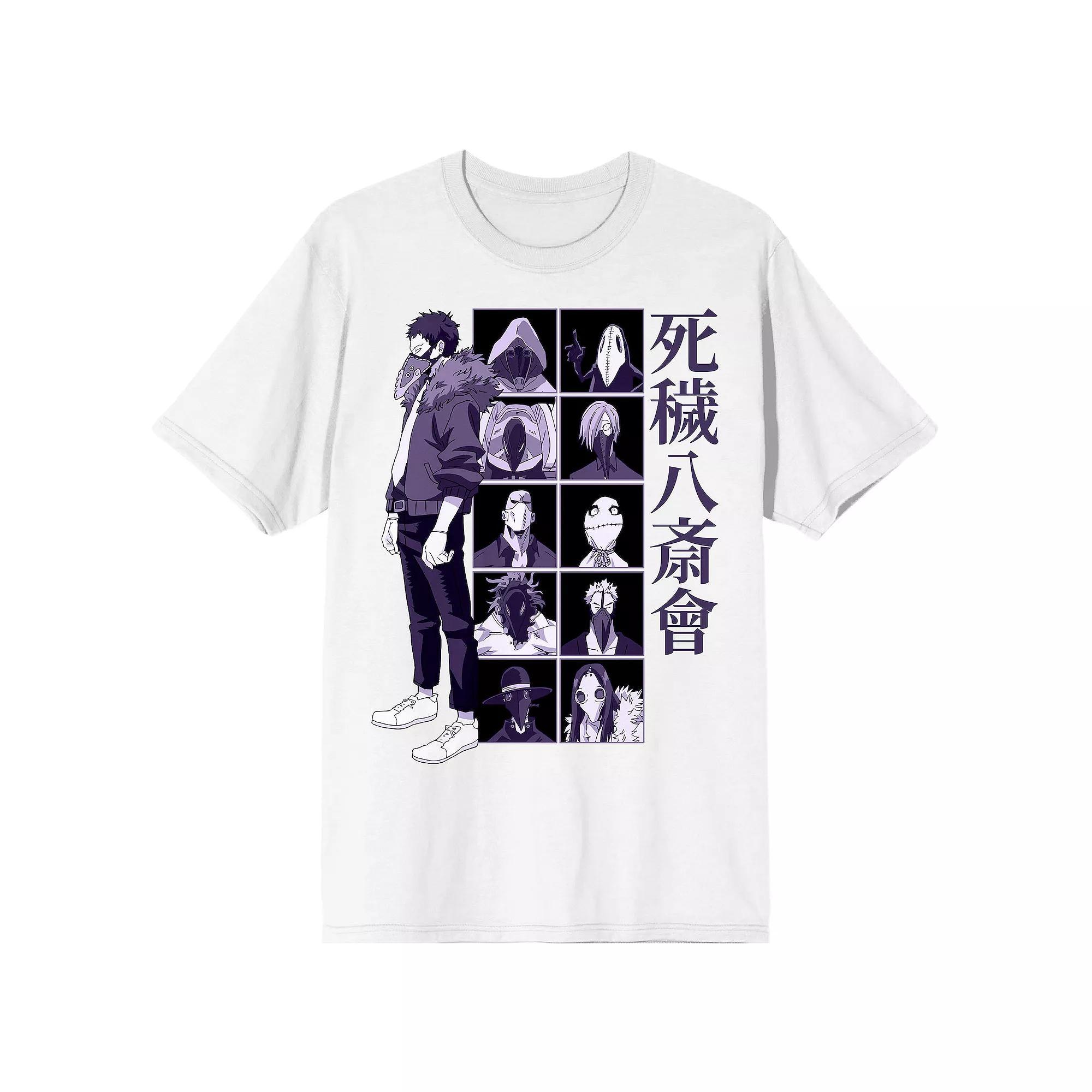 Men's My Hero Academia Character Tee, Size: XXL, White Product Image