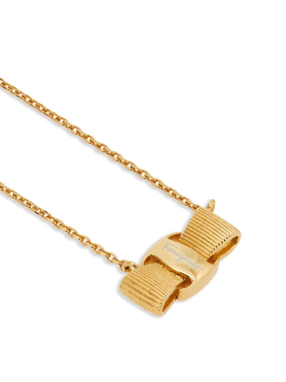 Vera bow-pendant necklace  Product Image