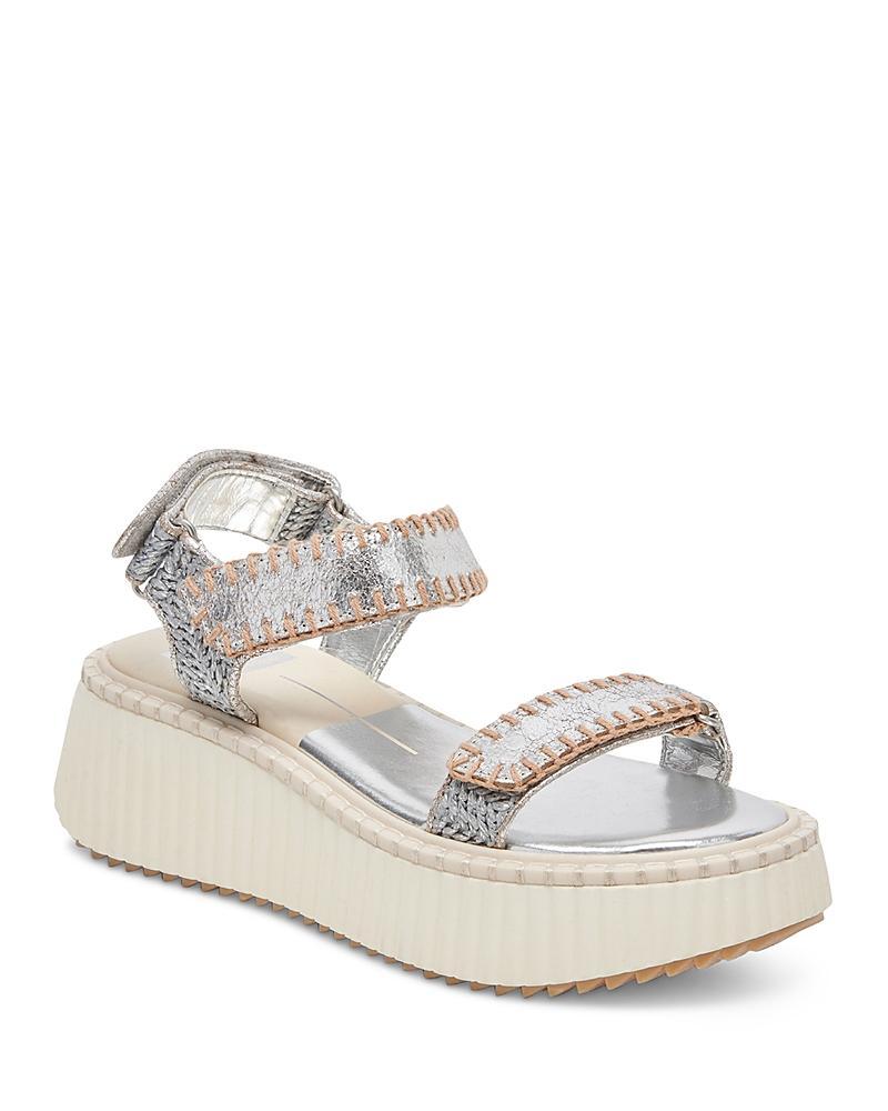 Dolce Vita Debra (Ivory Suede) Women's Sandals Product Image