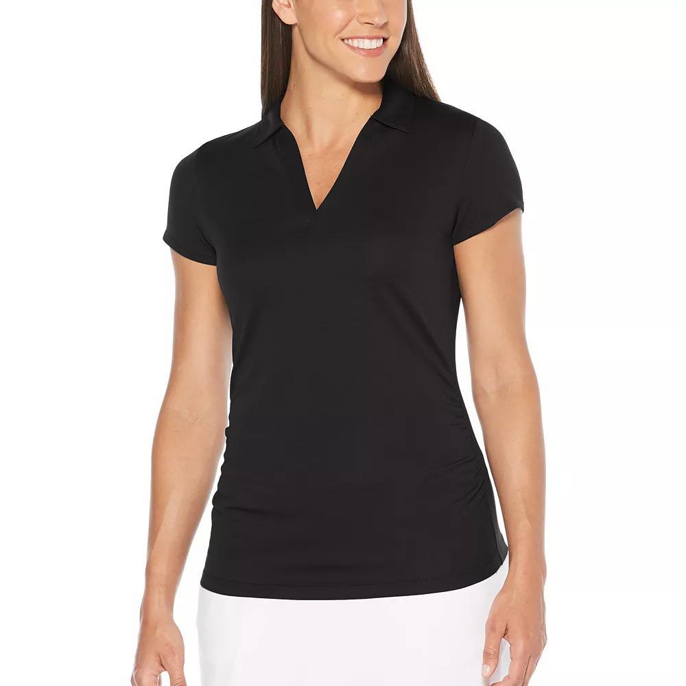 Women's Grand Slam Short Sleeve Golf Polo, Size: Medium, Bright White Product Image