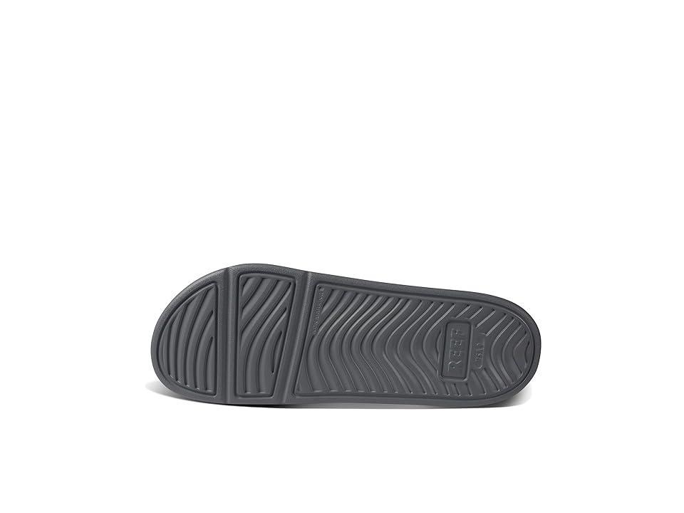 REEF Oasis Men's Two-Bar Slide Sandals, Size: 11, Gray Product Image