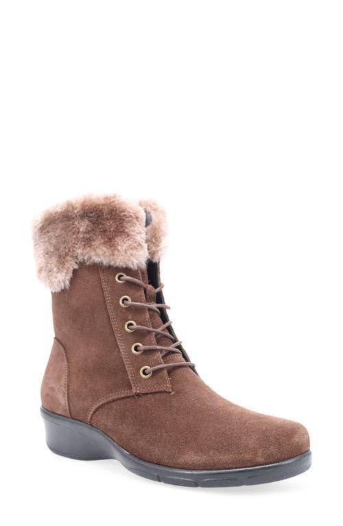 Propet Winslow Women's Suede Winter Boots, Size: 11 Wide, Brown Product Image
