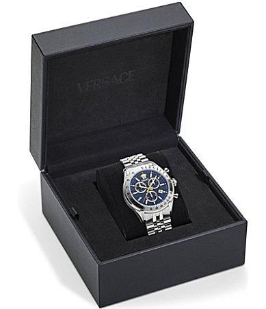 Mens Chrono Master Stainless Steel Bracelet Watch, 44mm Product Image