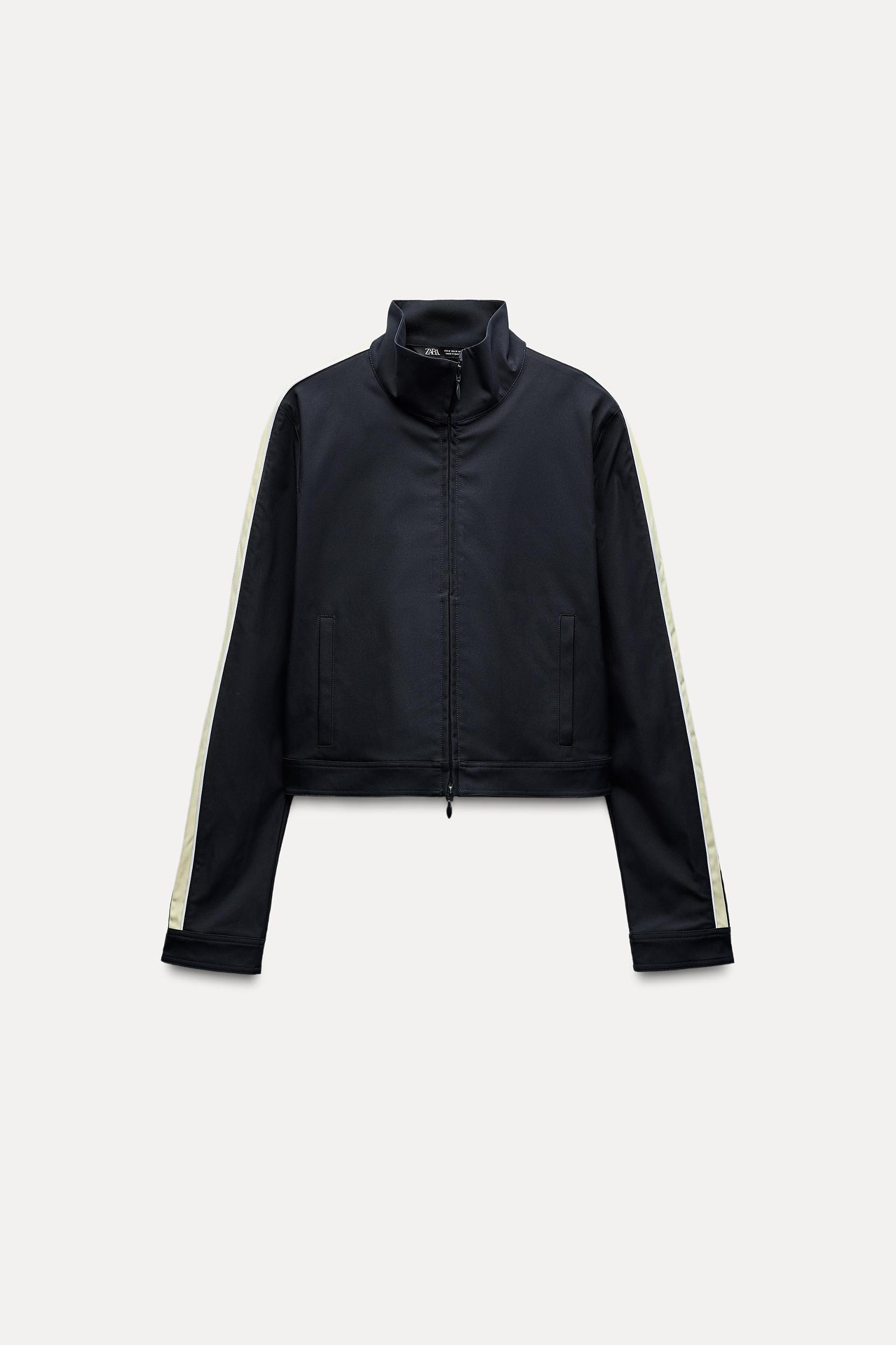 JACKET WITH SIDE STRIPES Product Image