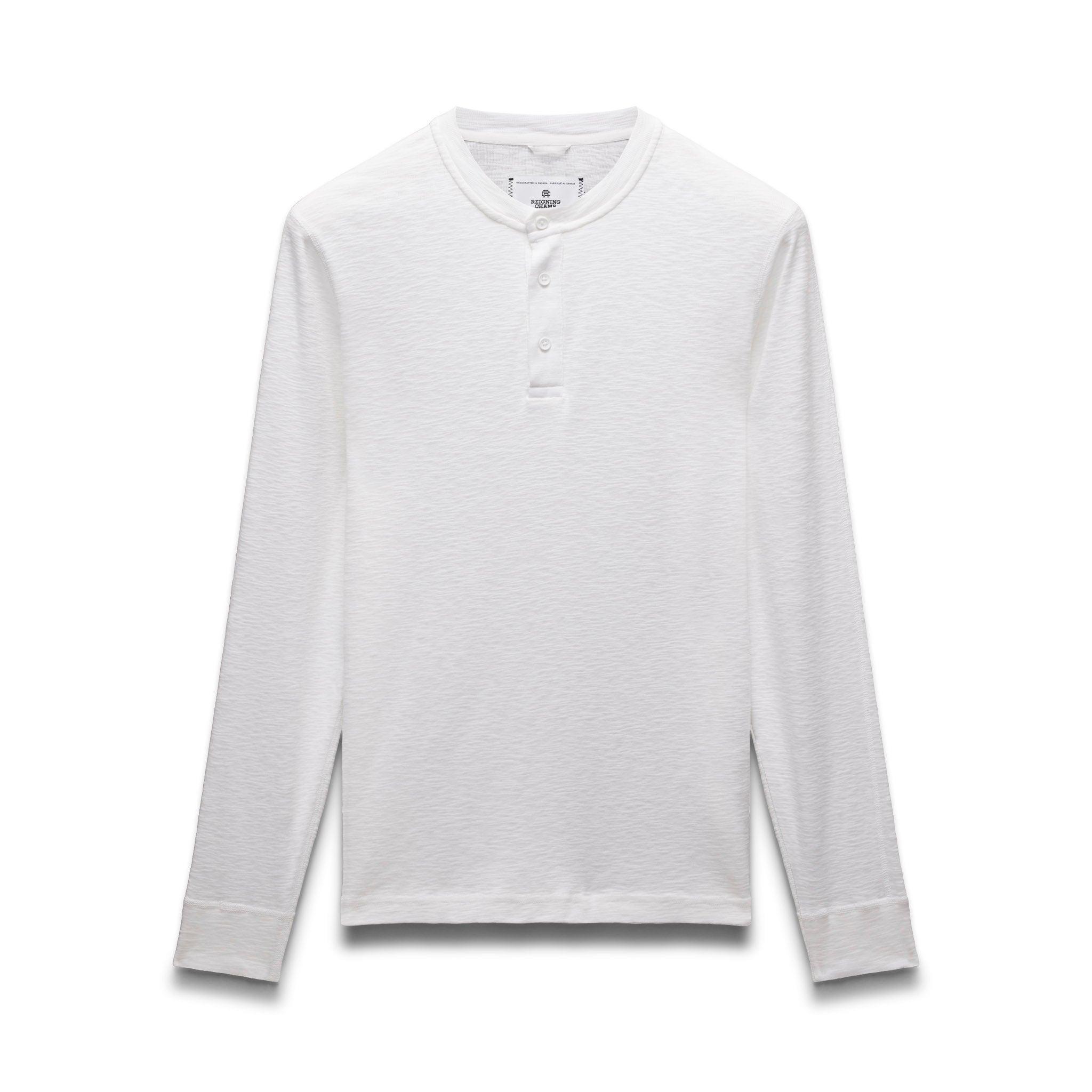 1X1 Slub Slim Henley Male Product Image