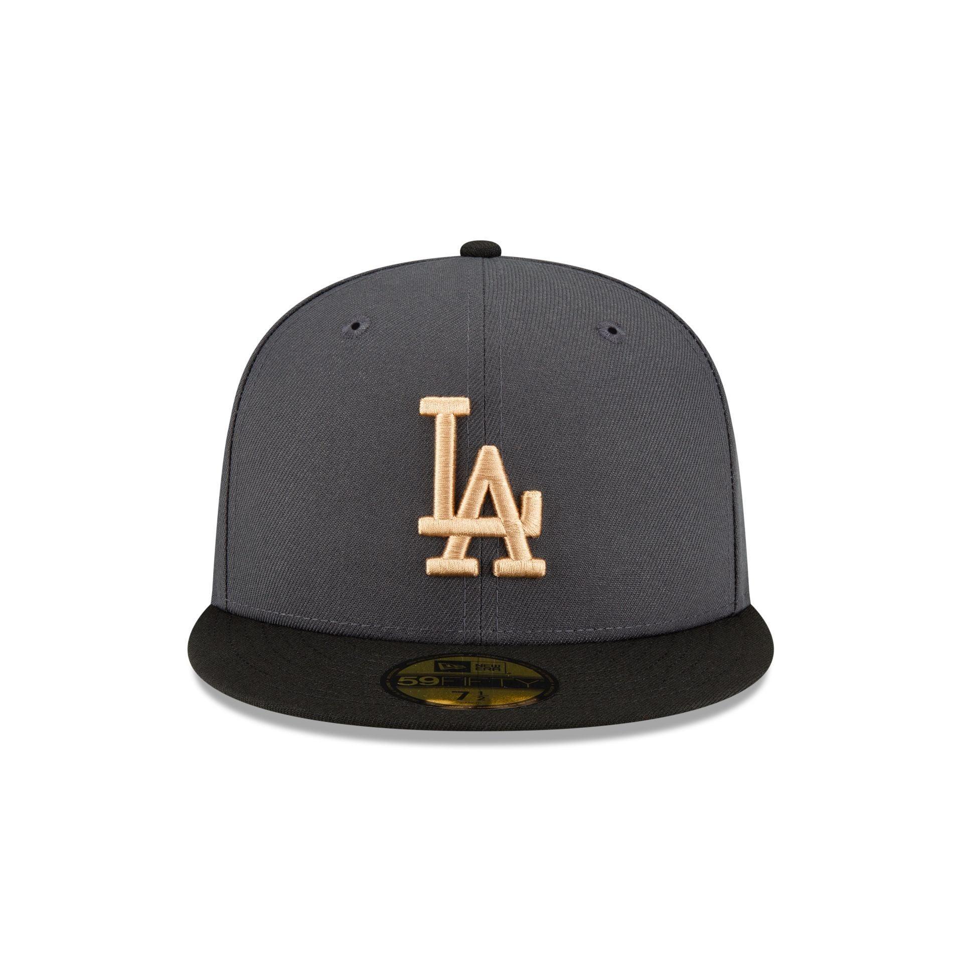 Union X Los Angeles Dodgers Gray 59FIFTY Fitted Hat Male Product Image