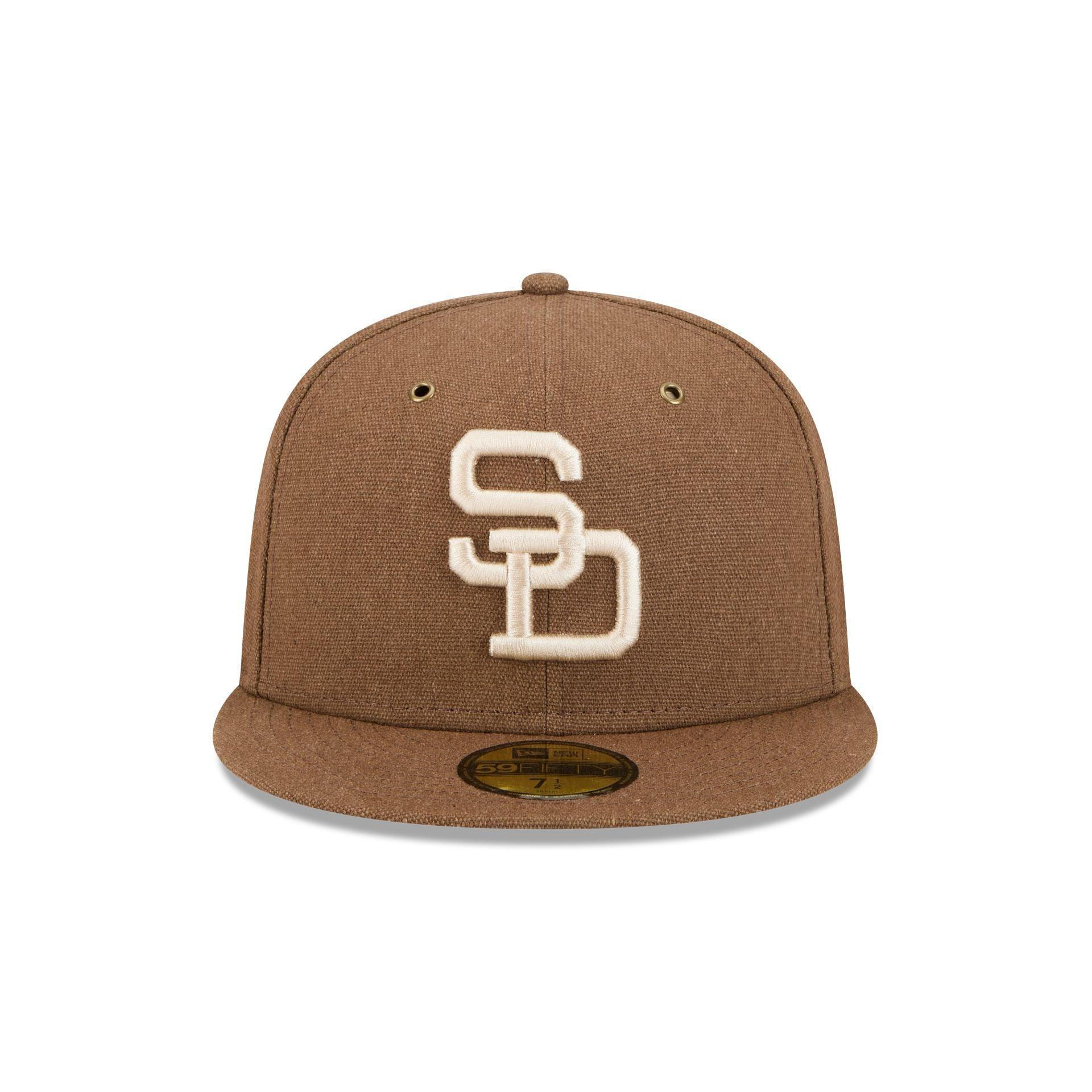 San Diego Padres Antique Plaid 59FIFTY Fitted Hat Male Product Image