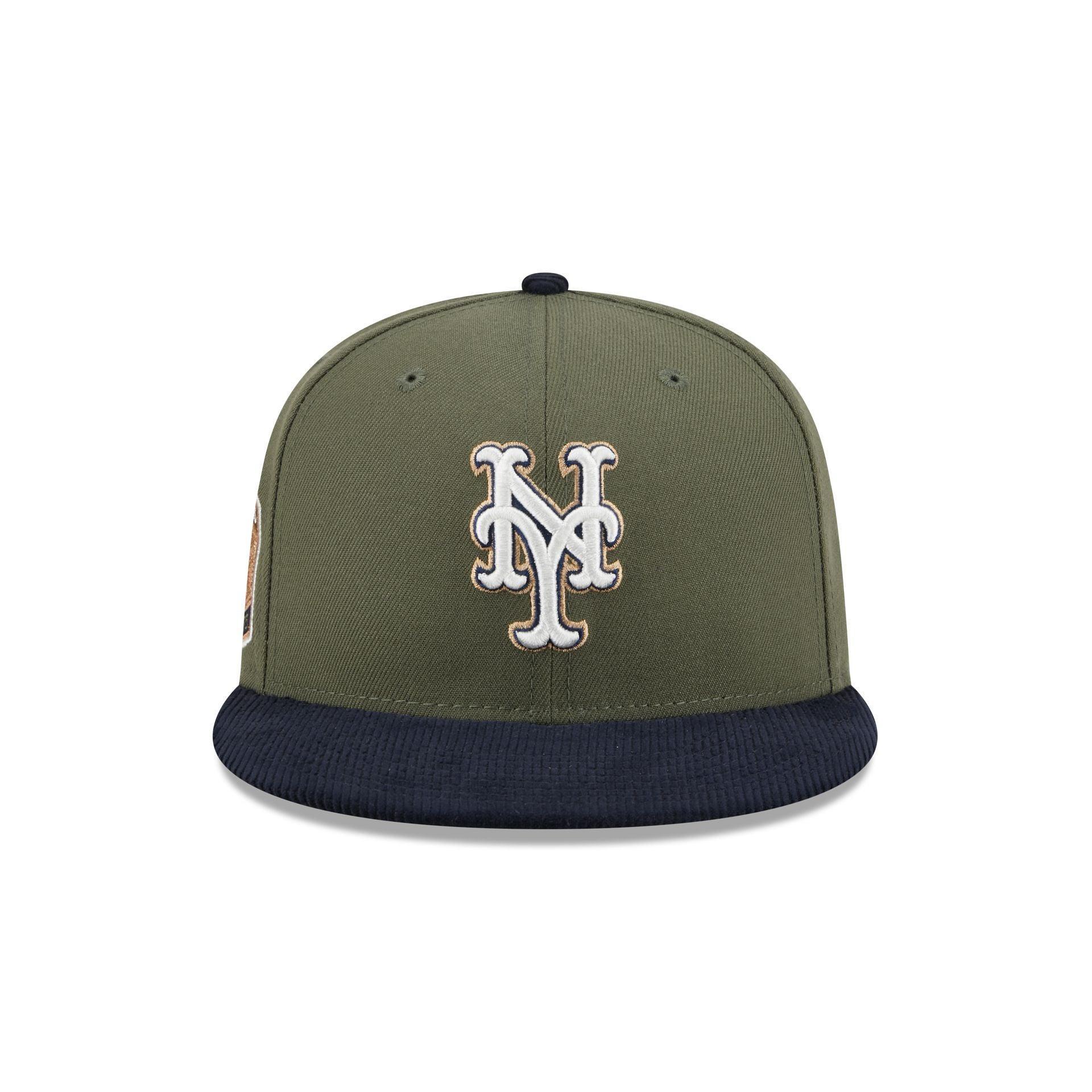 New York Mets Olive Green 59FIFTY Fitted Hat Male Product Image