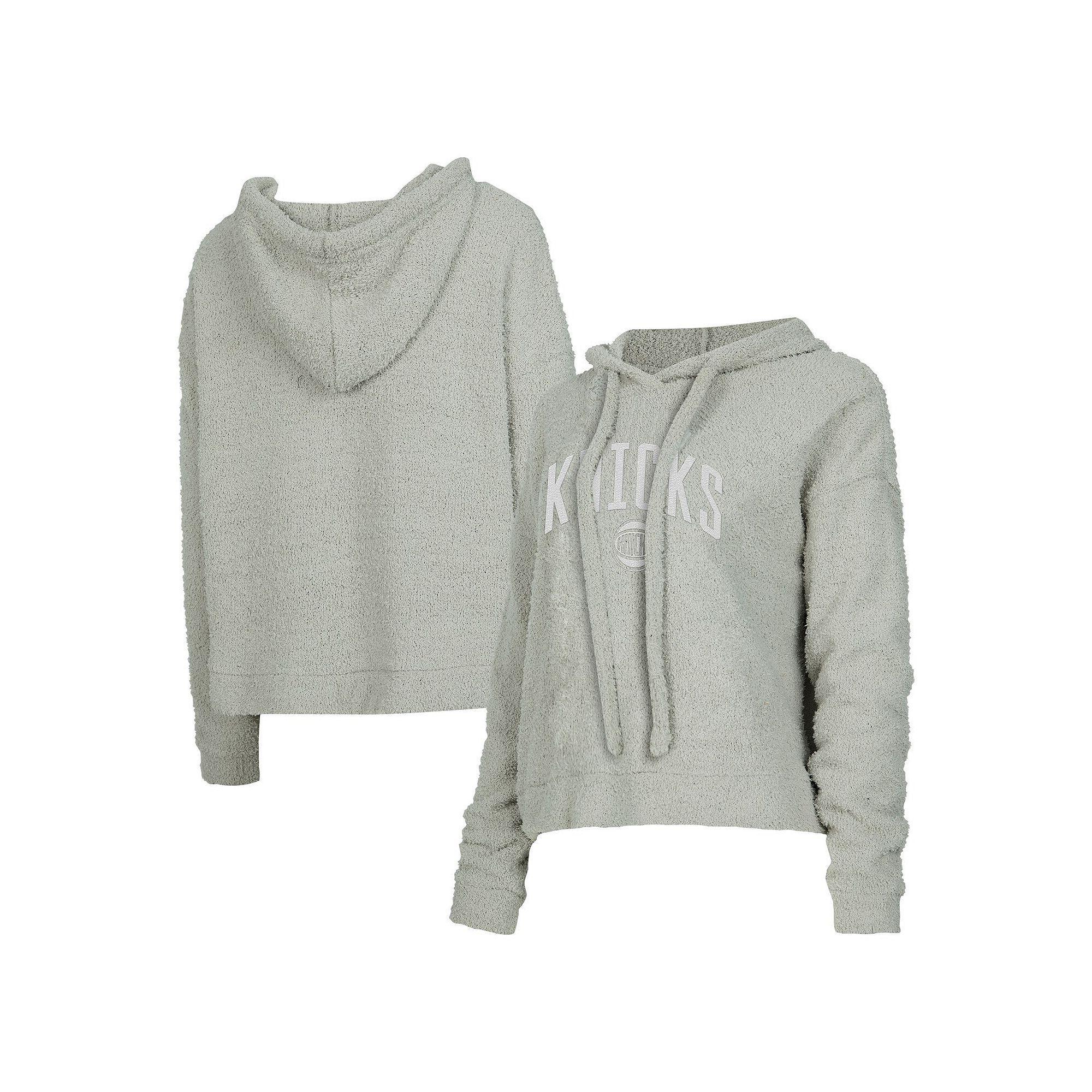 Women's Concepts Sport  Gray Los Angeles Lakers Ventura Comfy Pullover Hoodie, Size: Large, Grey Product Image