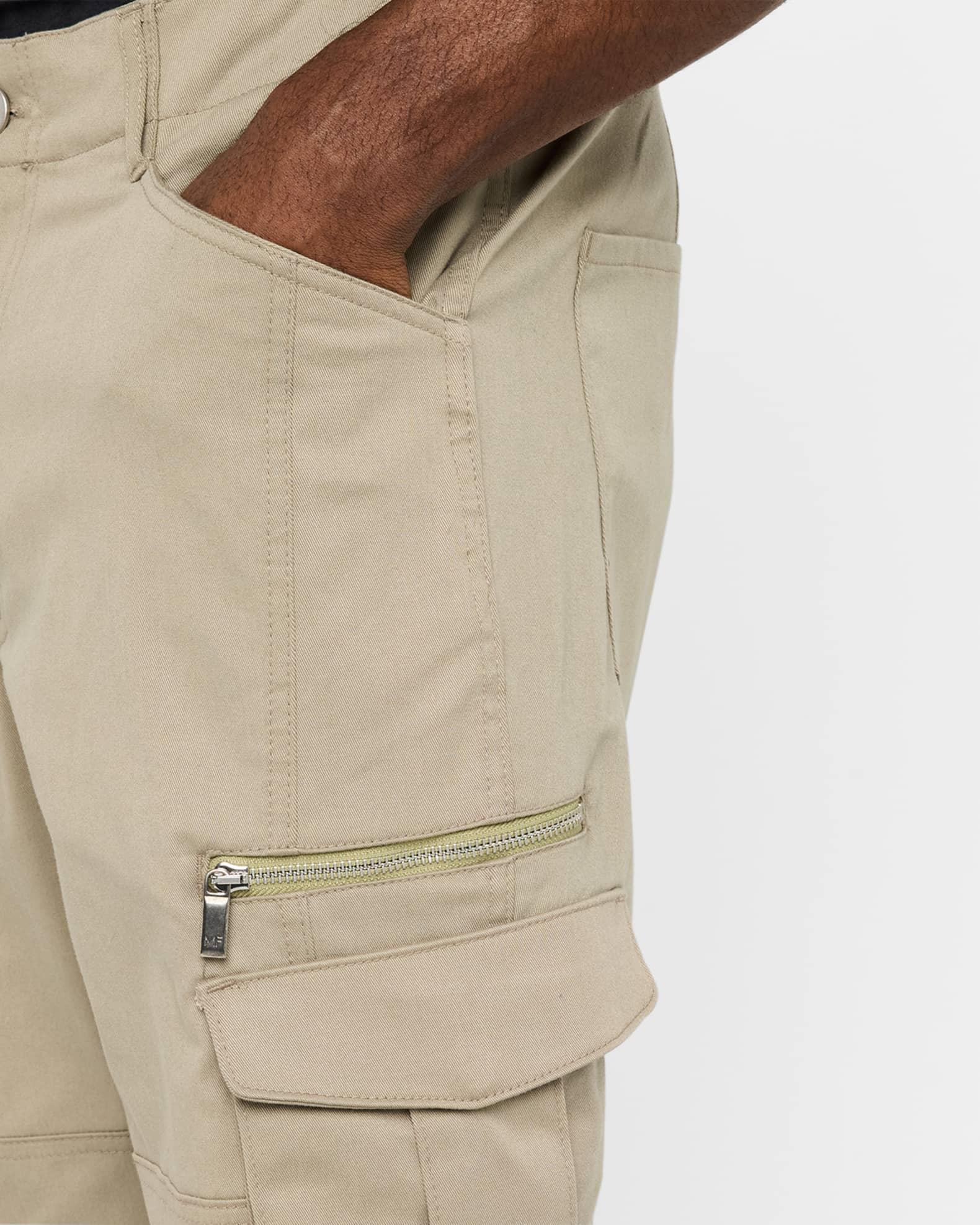 Men's Slim Twill Cargo Pants Product Image